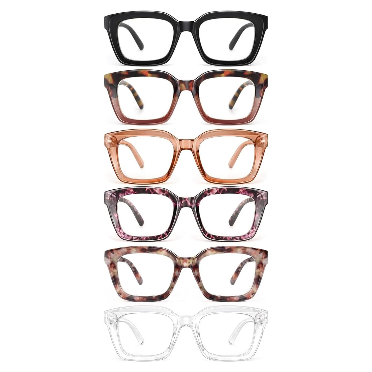 Gafas de Lectura Miyya Estilo Oprah UV400 6 Pack Mix