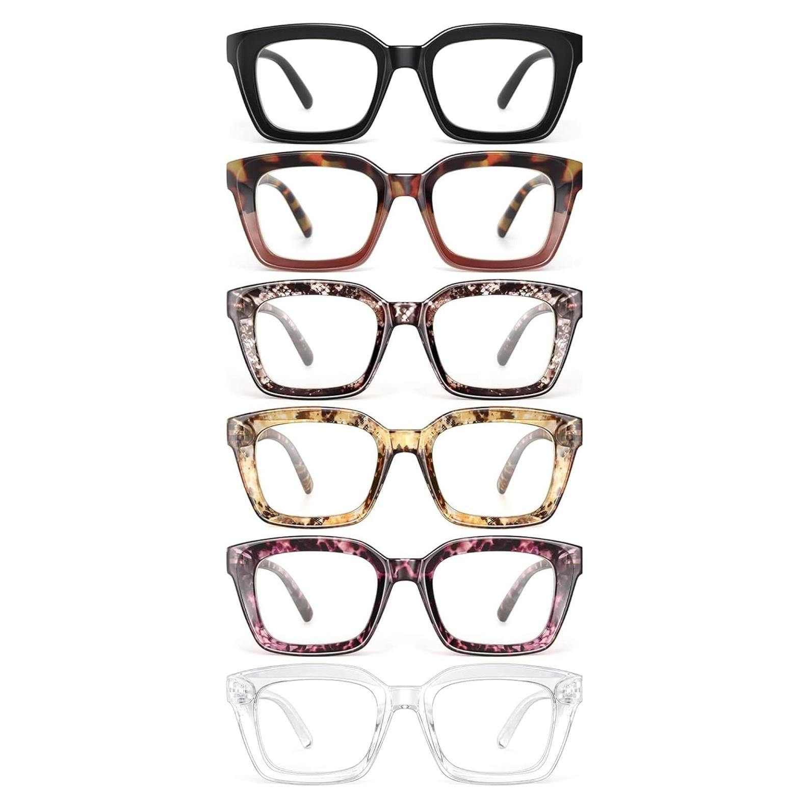 Gafas de Lectura Miyya Estilo Oprah UV400 4 Piezas