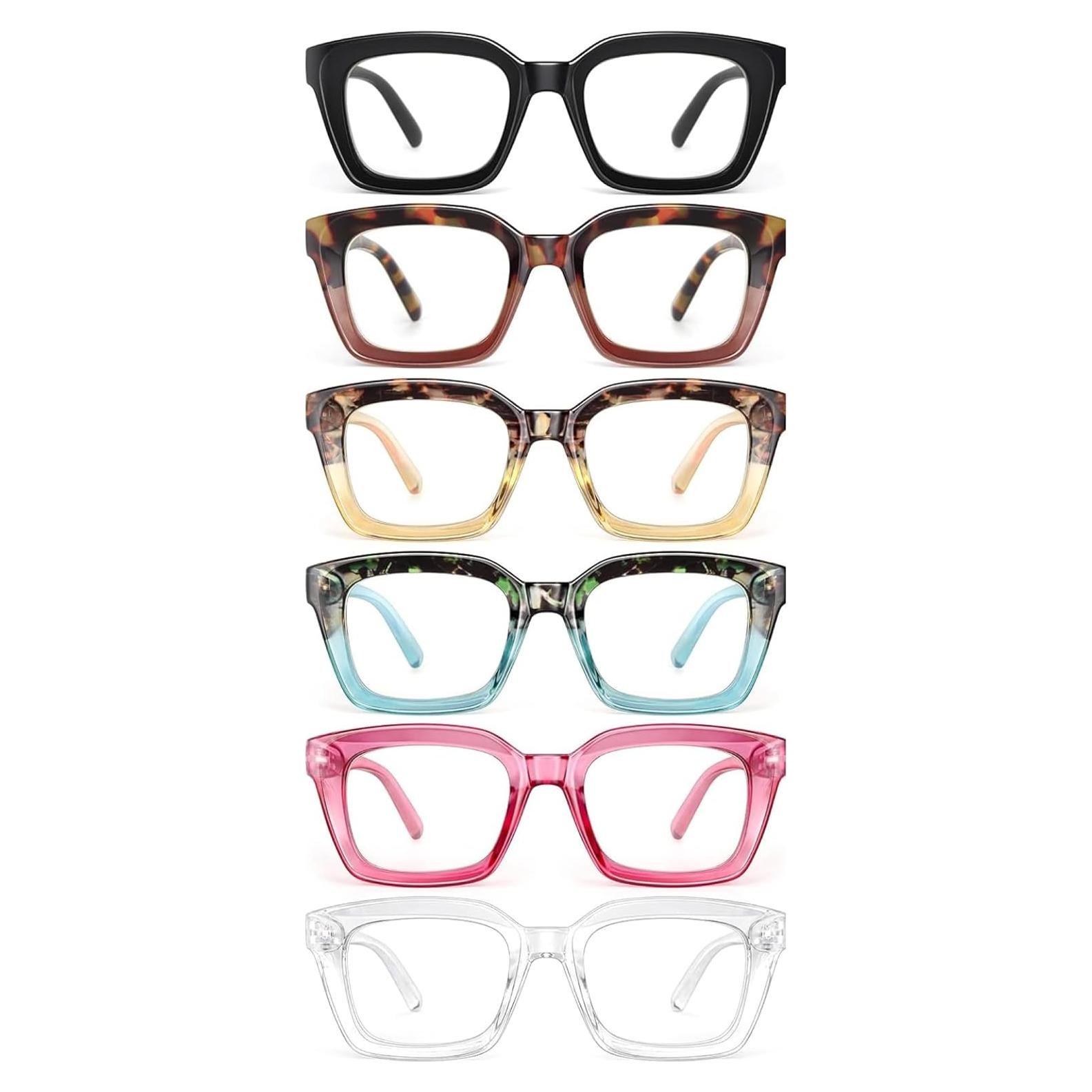 Gafas de Lectura Miyya Estilo Oprah UV400 4 Piezas