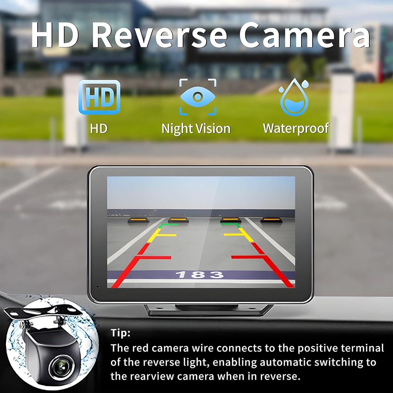 Pantalla CarPlay Portátil LANGDA 7" HD Inalámbrica GPS Bluetooth