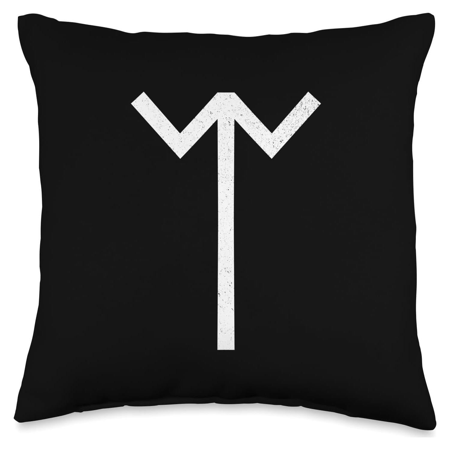 Almohada Rúnica Futhark 16x16 cm - 100% Poliéster