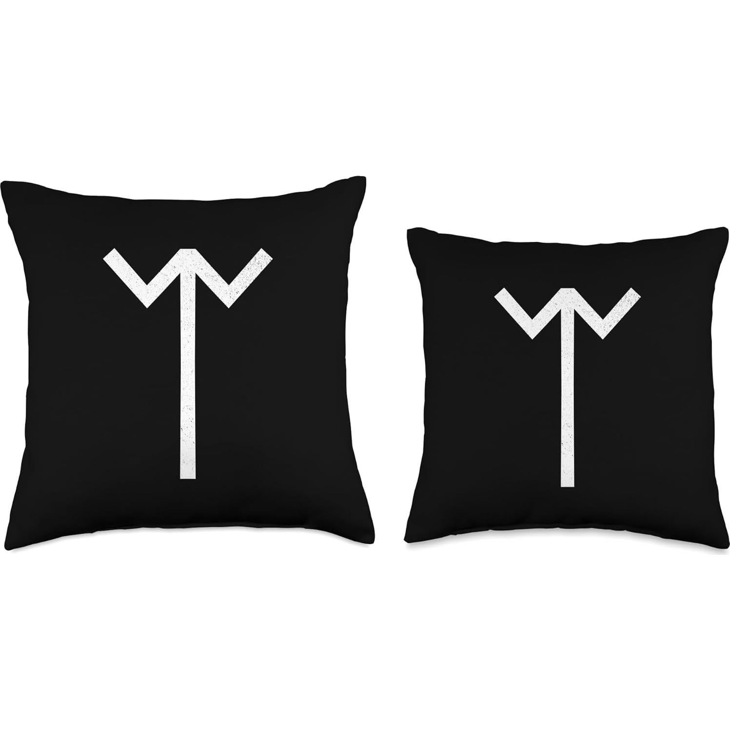Almohada Rúnica Futhark 16x16 cm - 100% Poliéster