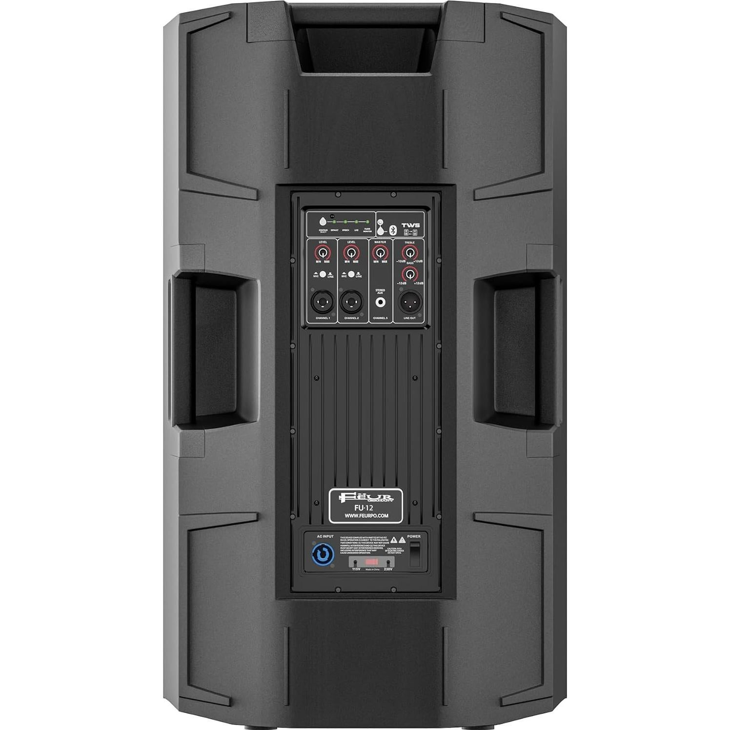 Altavoz Bluetooth FEUR FU-Q12 2500W 12" Subwoofer Inalámbrico