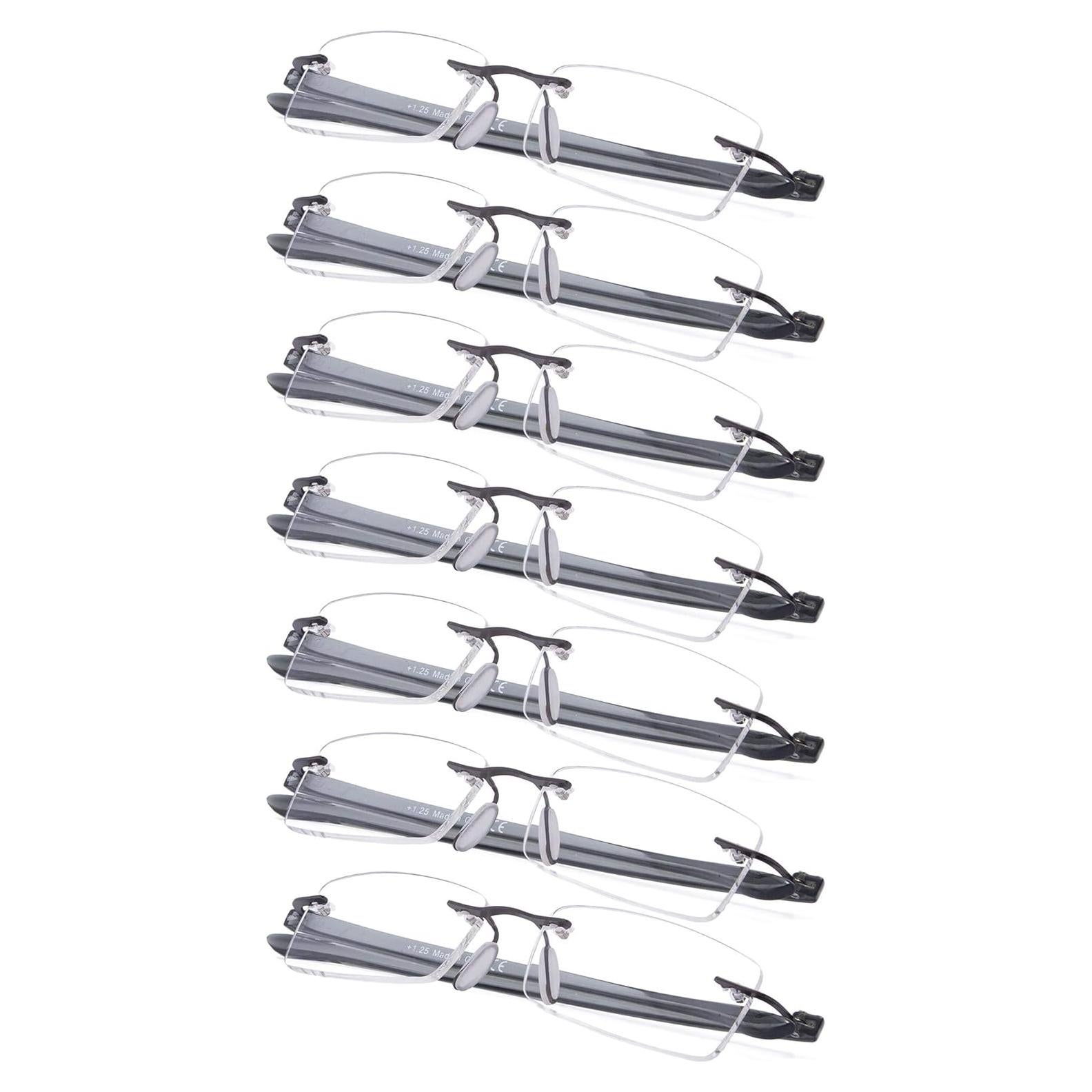 Gafas de lectura sin montura Gr8sight 7 colores +1.00