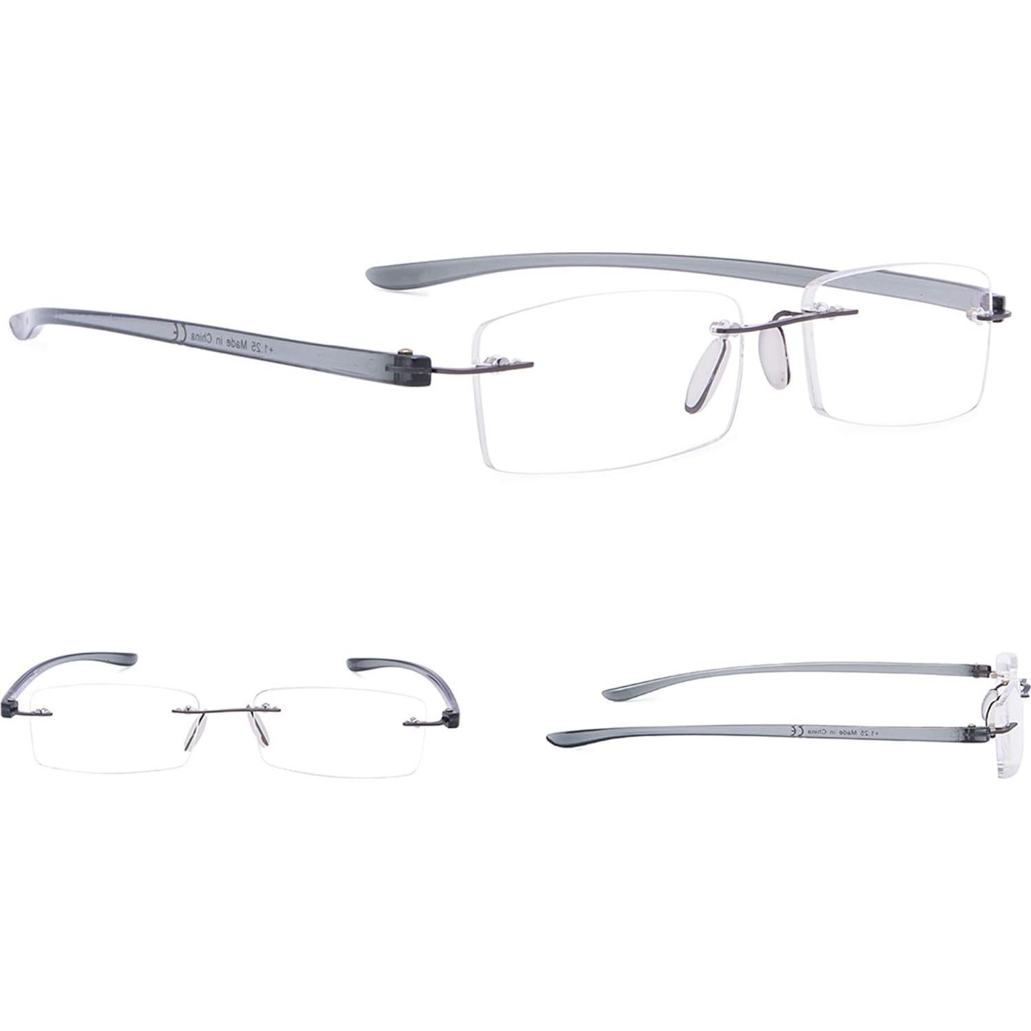 Gafas de lectura sin montura Gr8sight 7 colores +1.00