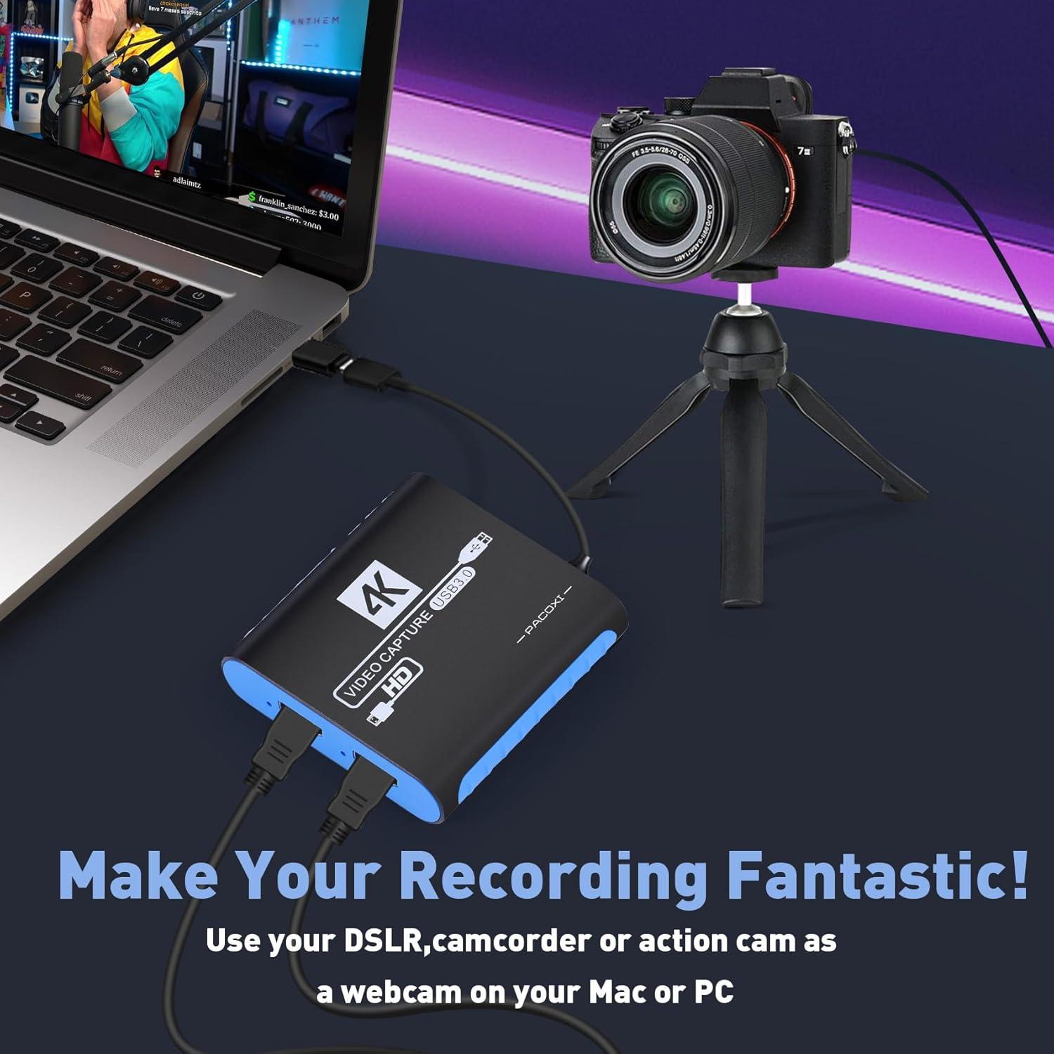 Tarjeta de Captura de Video HDMI SUDTREEV C7 1080P 60FPS