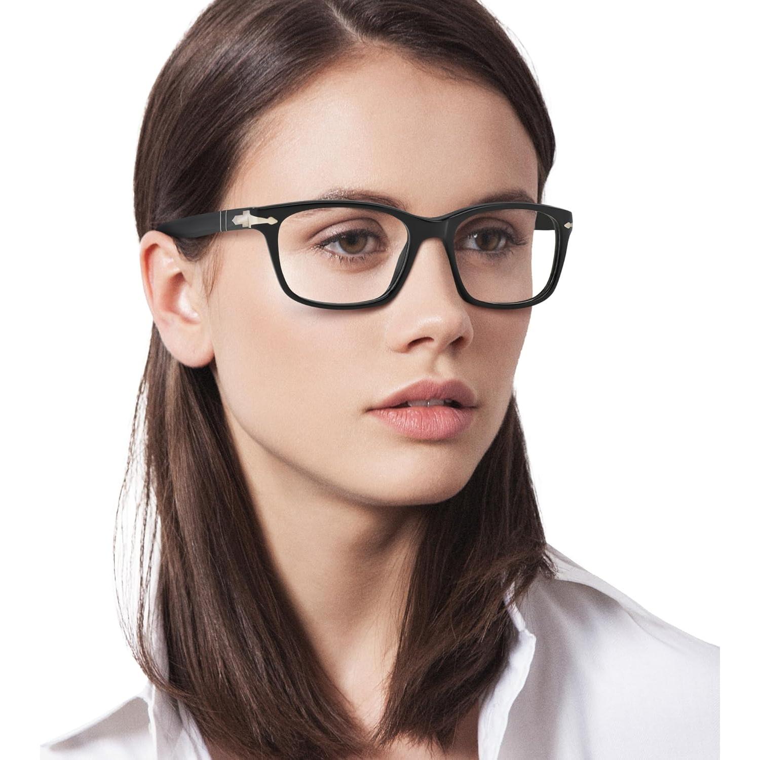 Gafas Recetadas Persol PO3012V Cuadradas Negras 54mm