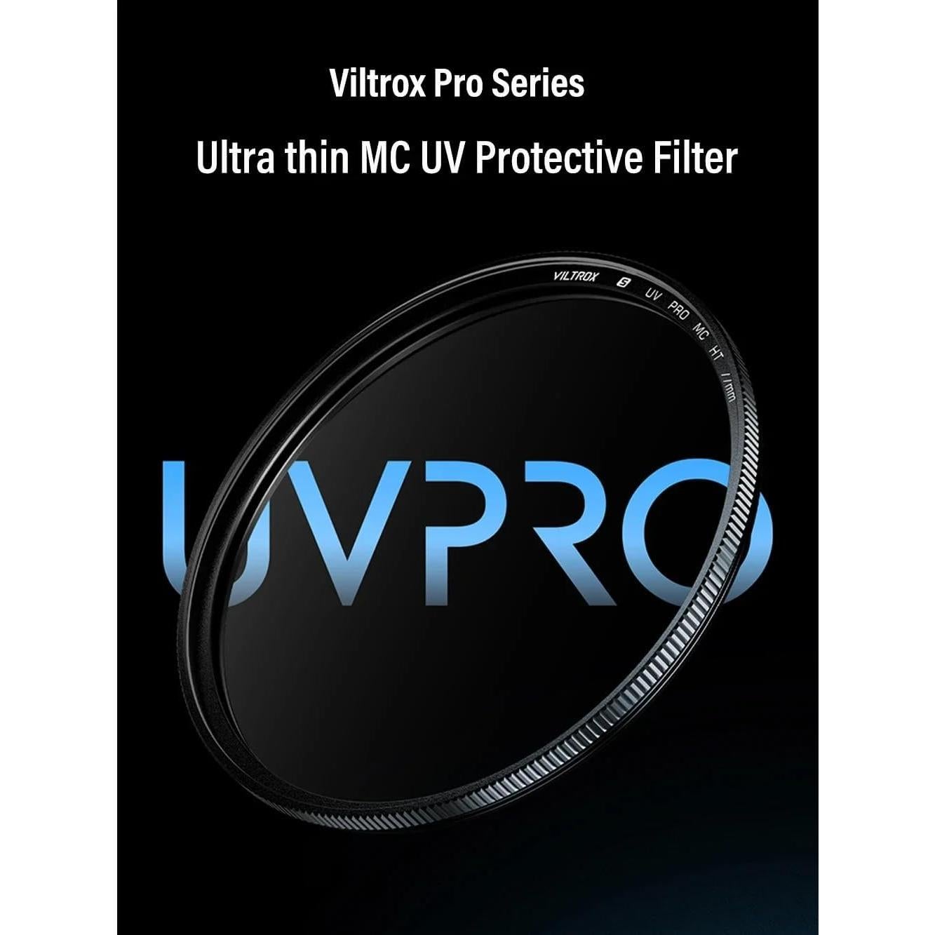 Filtro UV VILTROX 62mm Ultra Delgado 18 Capas para Cámaras
