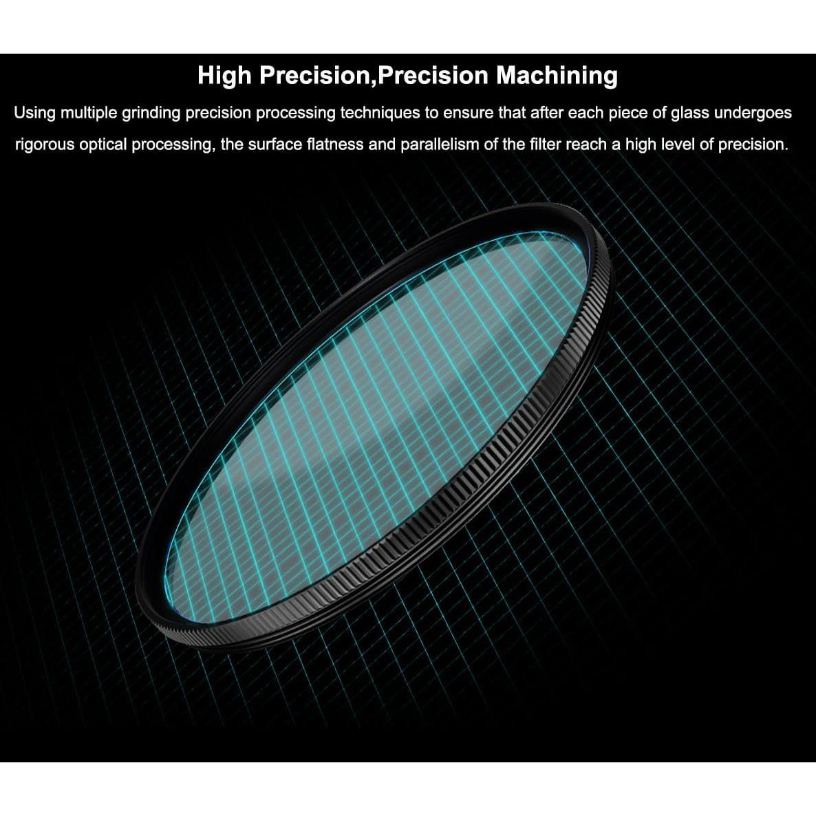Filtro UV VILTROX 62mm Ultra Delgado 18 Capas para Cámaras