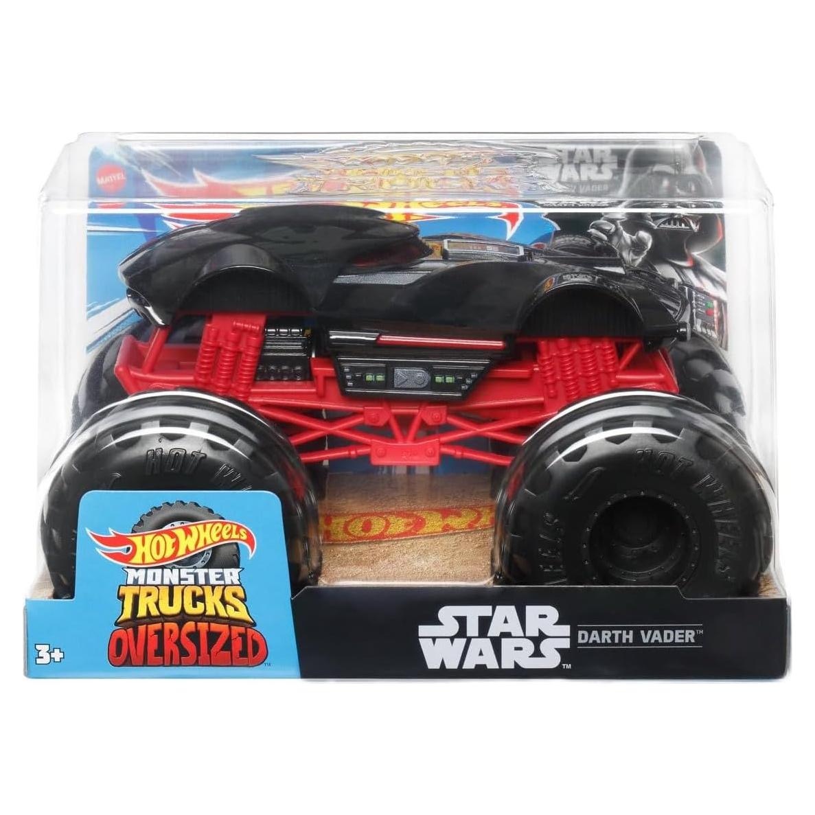Camión de Juguete Hot Wheels Monster Trucks 1:24 Darth Vader