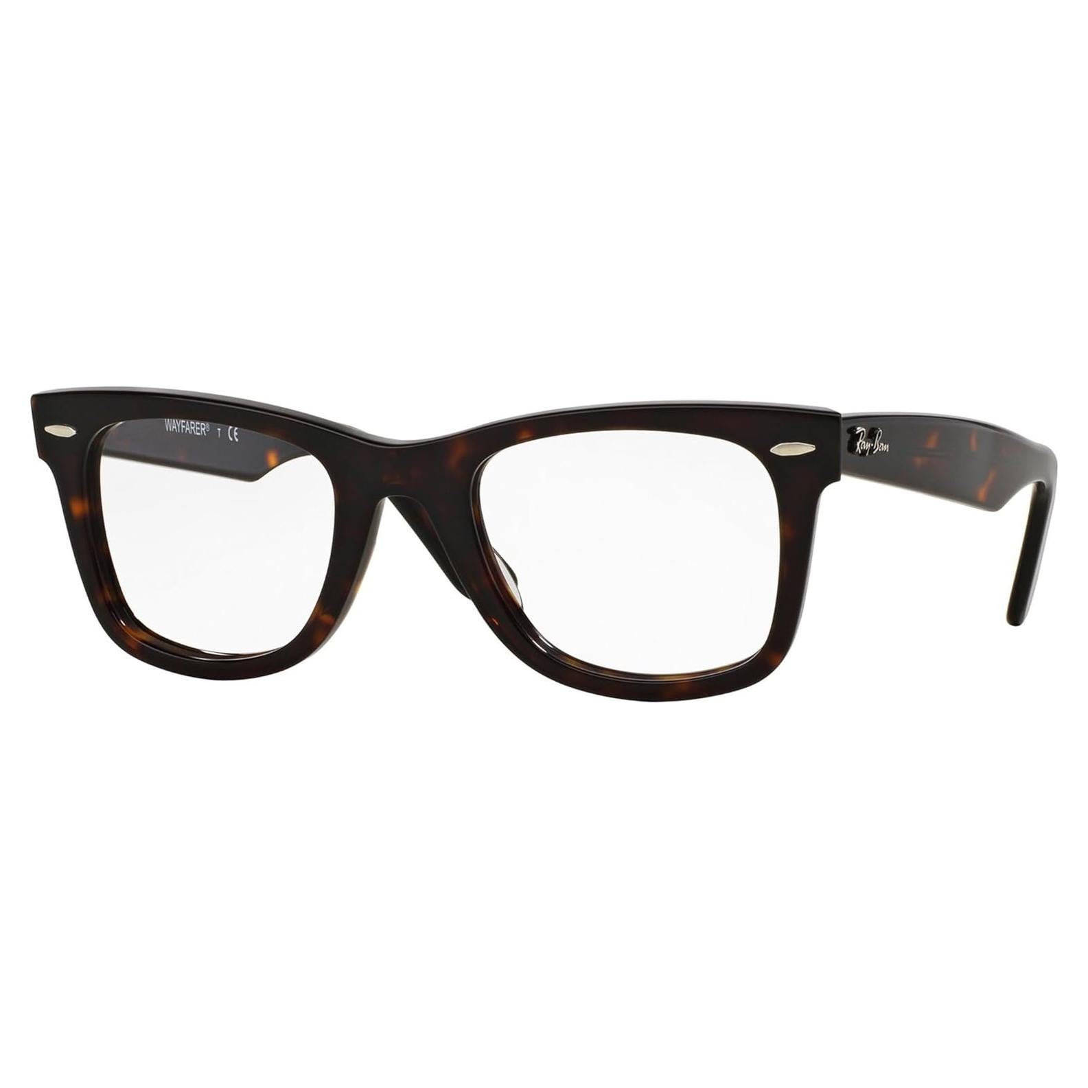 Gafas de Prescripción Ray-Ban RX5121F Wayfarer 50mm Havana