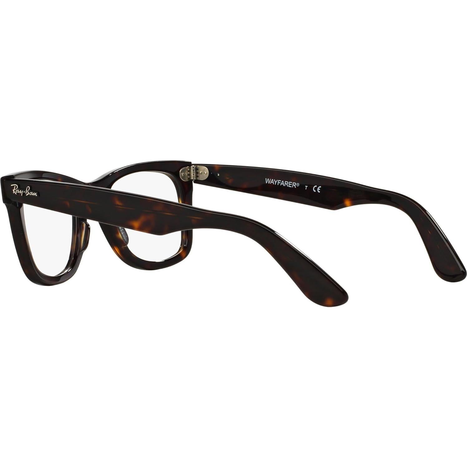 Gafas de Prescripción Ray-Ban RX5121F Wayfarer 50mm Havana