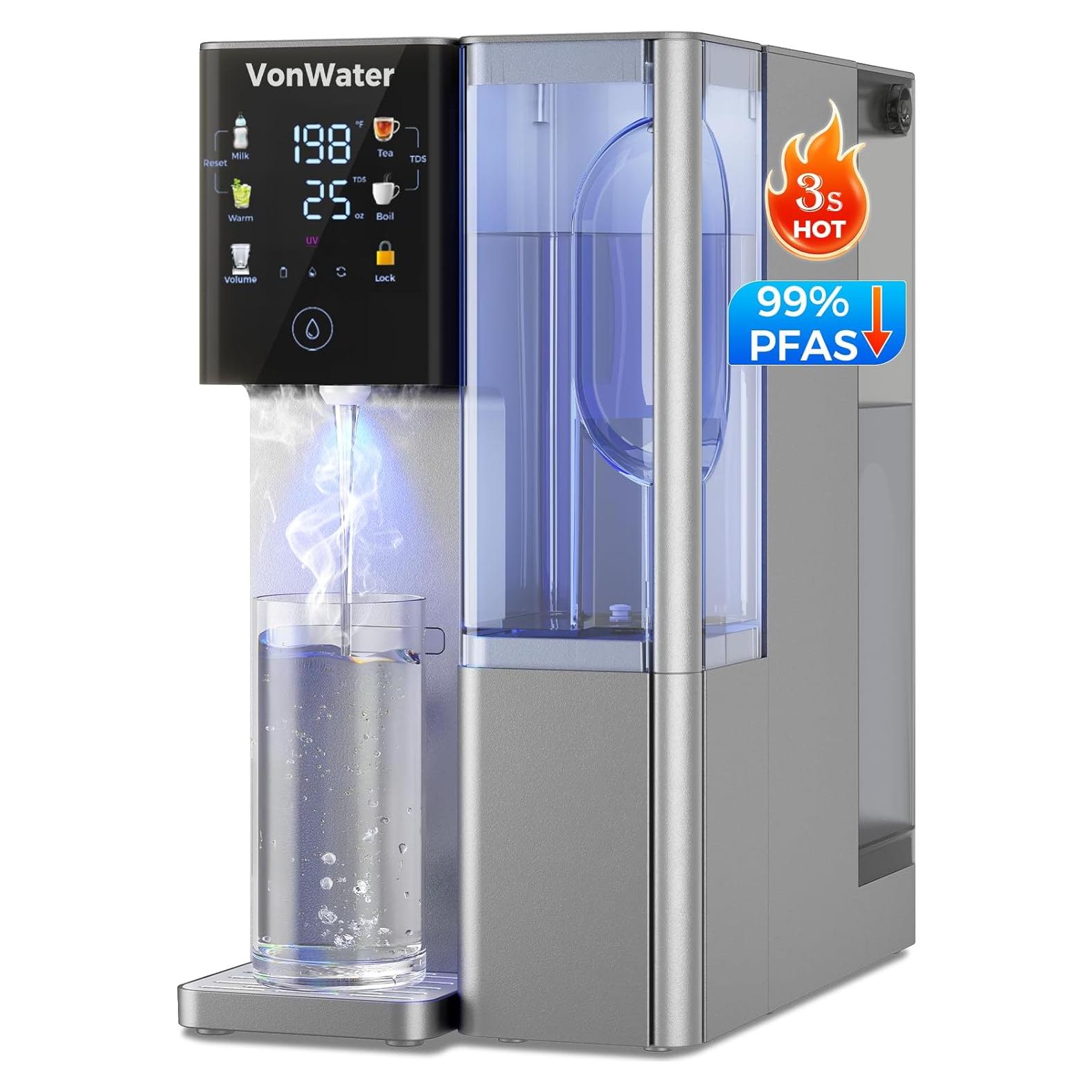 Purificador de Agua por Ósmosis Inversa VonWater CT910GH 7 Etapas