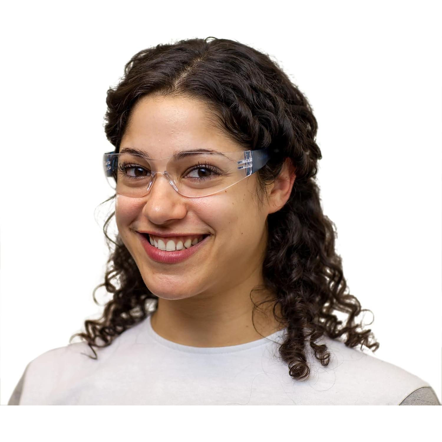 Gafas de Seguridad BISON LIFE - Lente Clara y Templo Azul