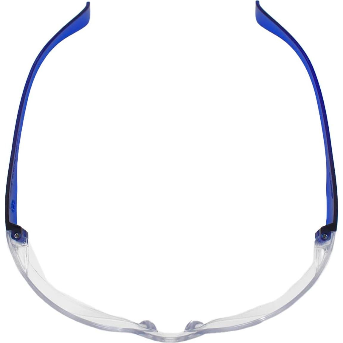 Gafas de Seguridad BISON LIFE - Lente Clara y Templo Azul
