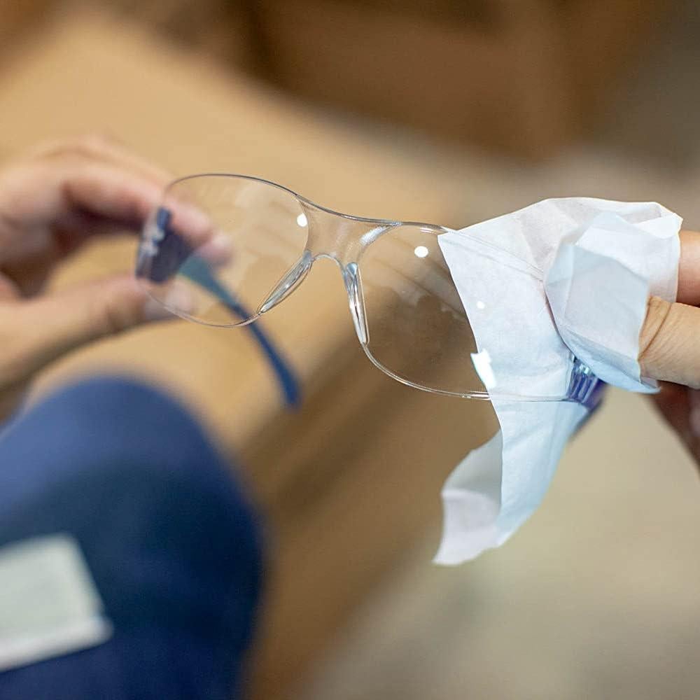 Gafas de Seguridad BISON LIFE - Lente Clara y Templo Azul