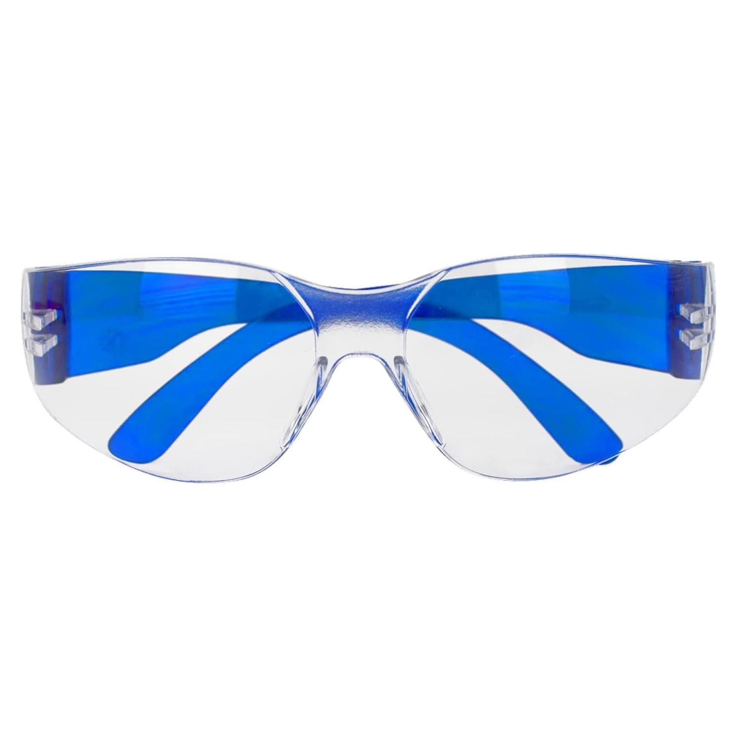 Gafas de Seguridad BISON LIFE - Lente Clara y Templo Azul