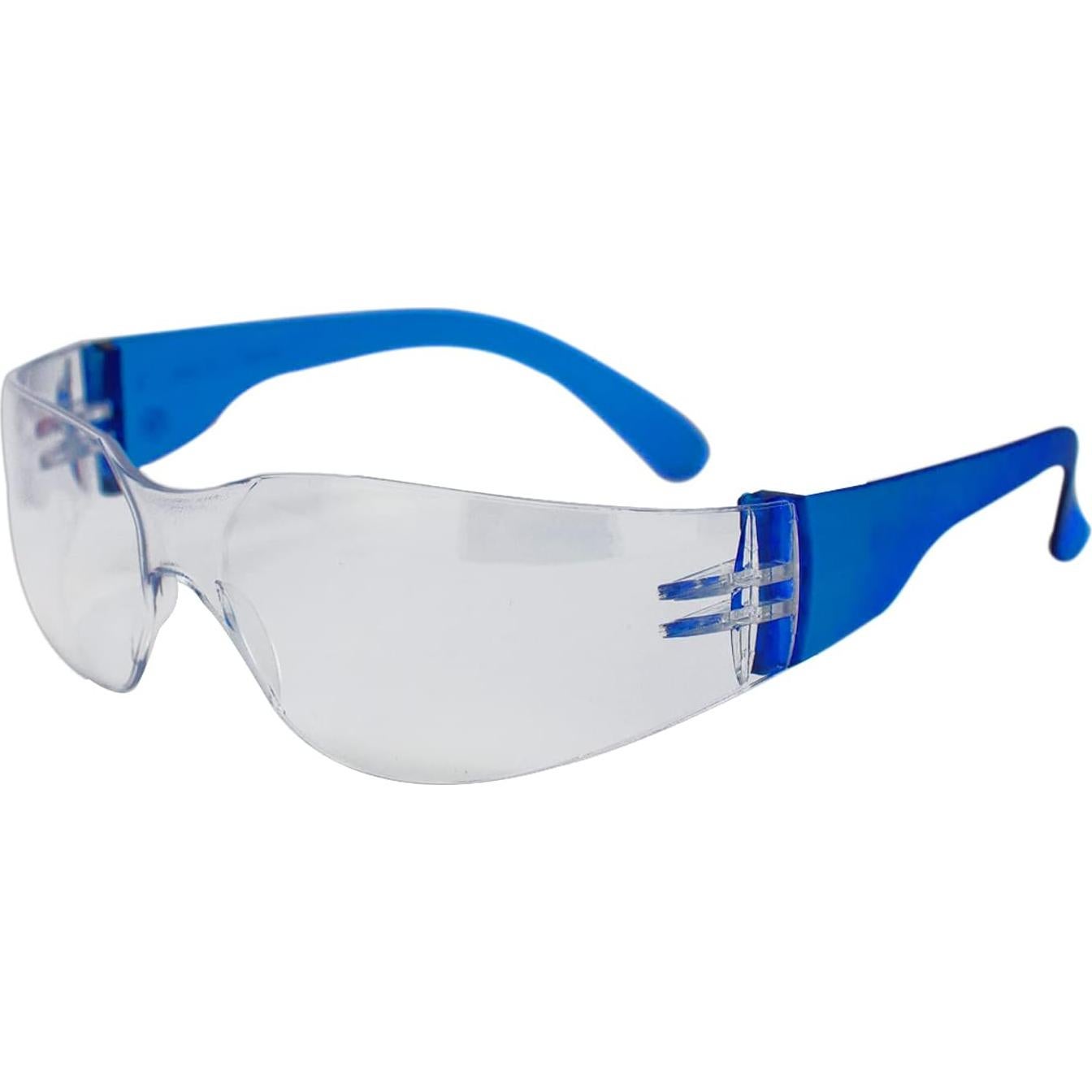 Gafas de Seguridad BISON LIFE - Lente Clara y Templo Azul