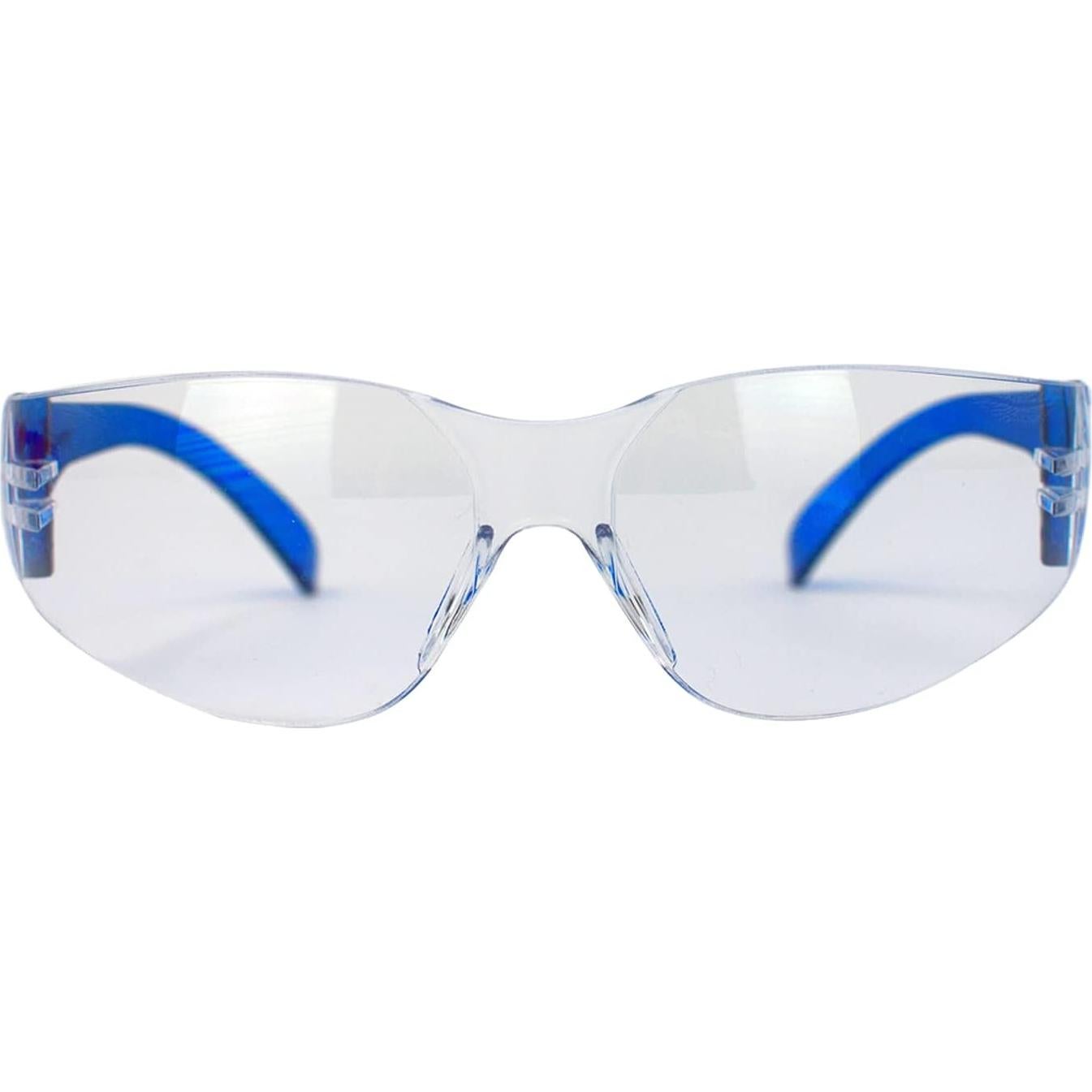 Gafas de Seguridad BISON LIFE - Lente Clara y Templo Azul