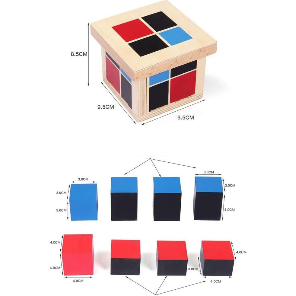 Cubo Binomial y Trinomial Montessori MY Toy Shop - Juguete Educativo
