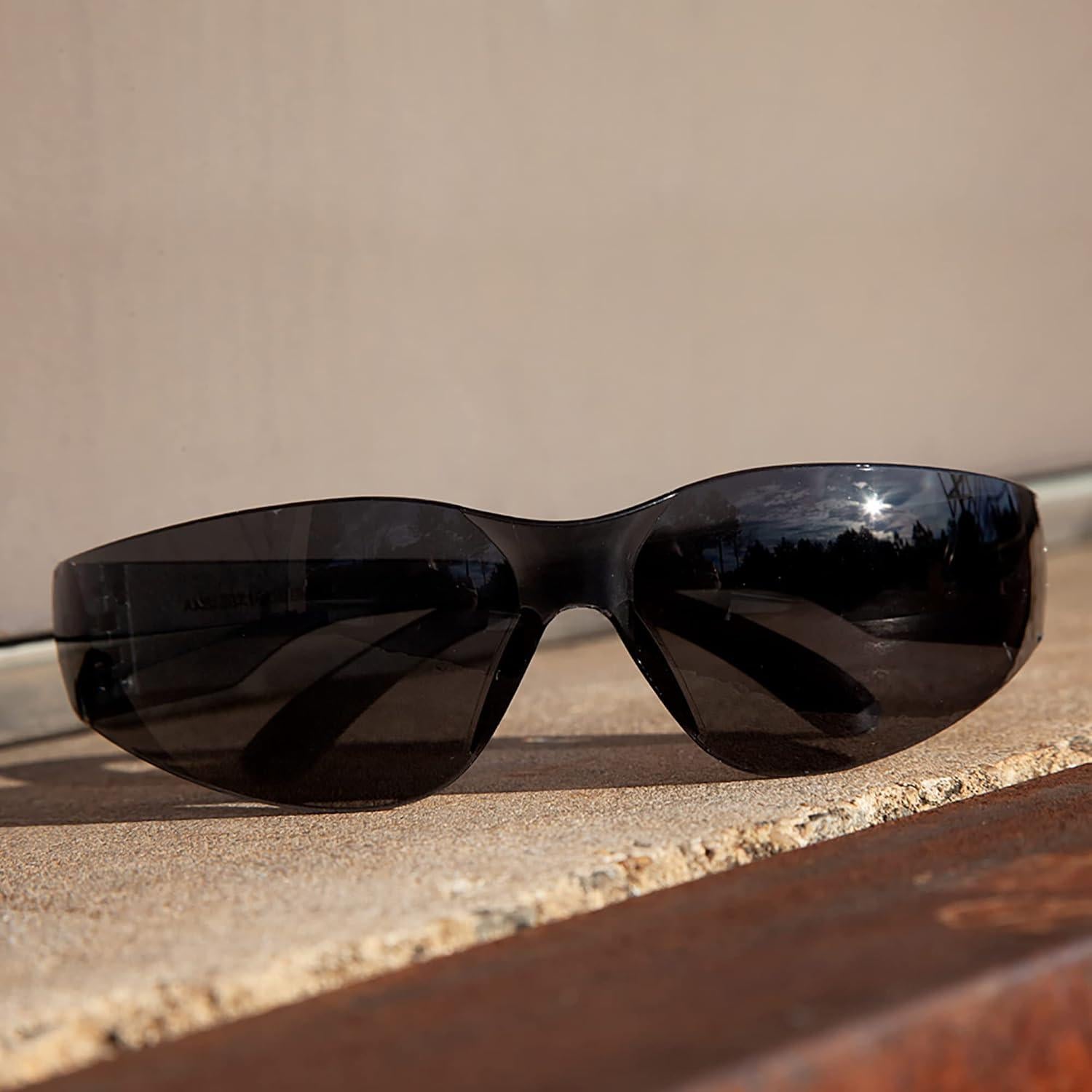 Gafas de Seguridad BISON LIFE - Lentes Envolventes Antirrayas