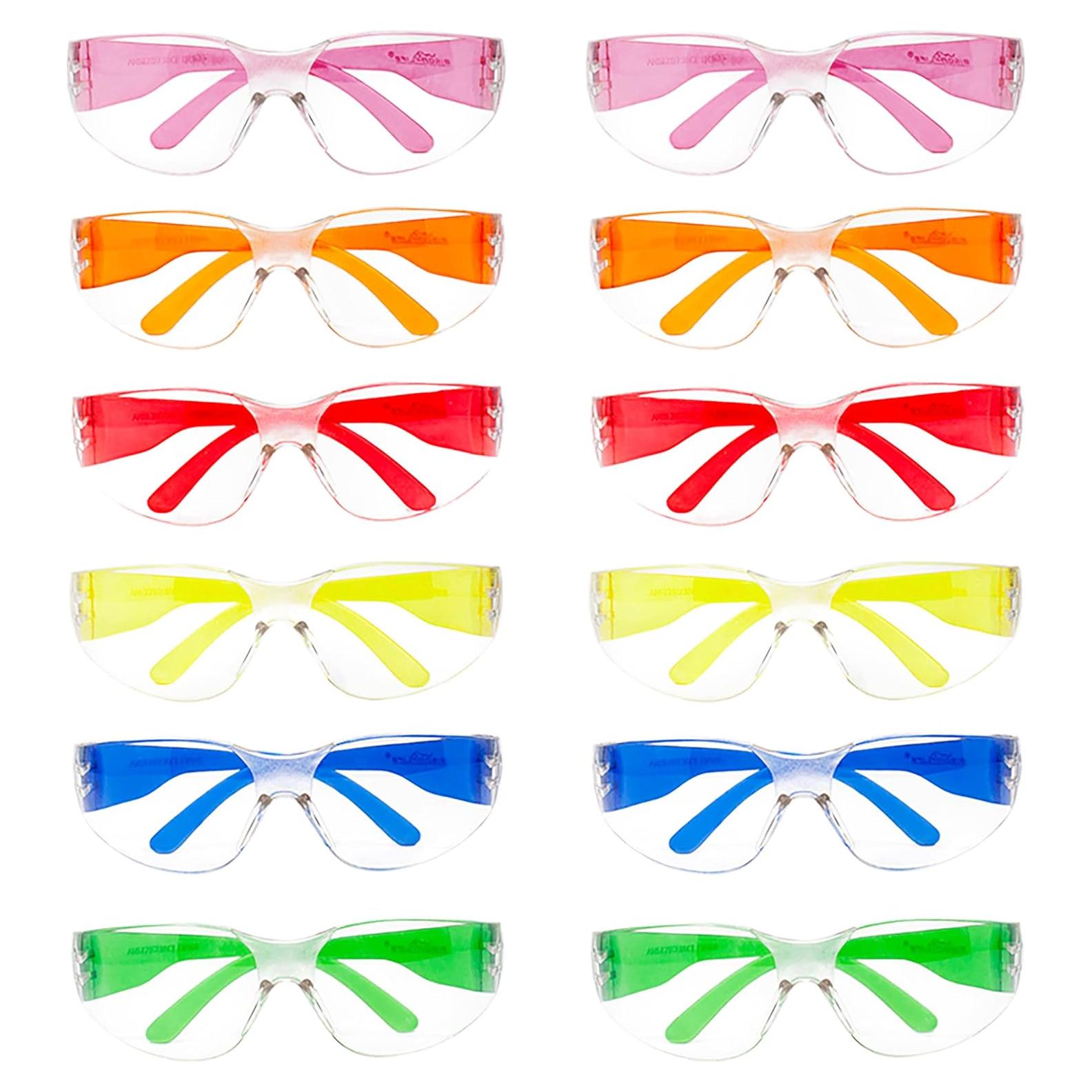 Gafas de Seguridad BISON LIFE - Lente Clara y 6 Colores
