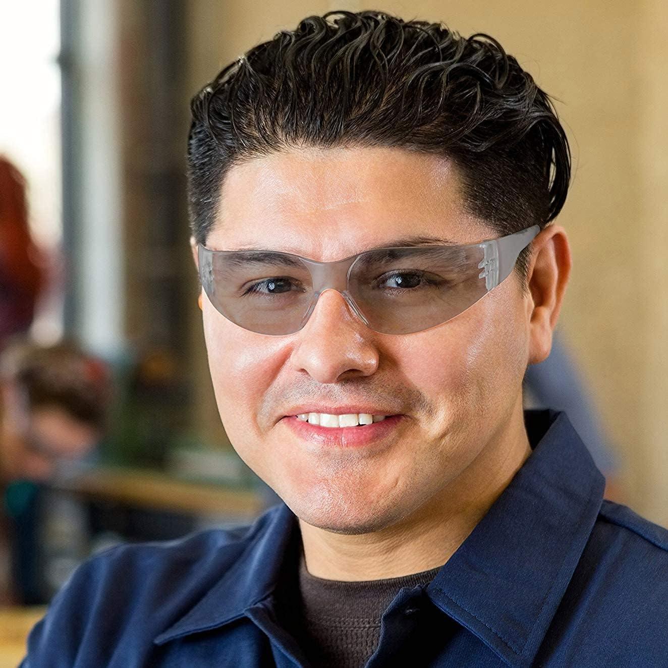 Gafas de Seguridad BISON LIFE - Lente Envolvente Antirrayas