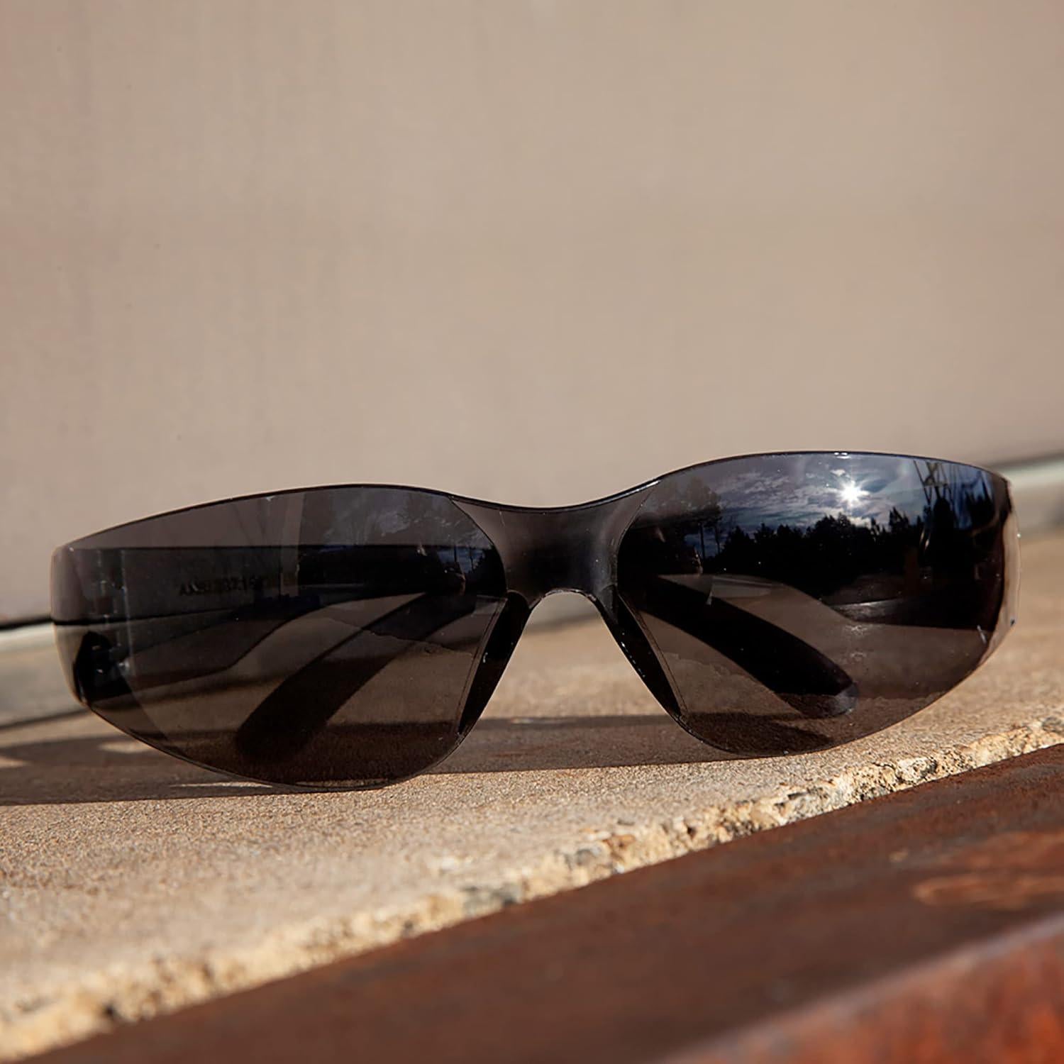 Gafas de Seguridad BISON LIFE - Lente Envolvente Antirrayas