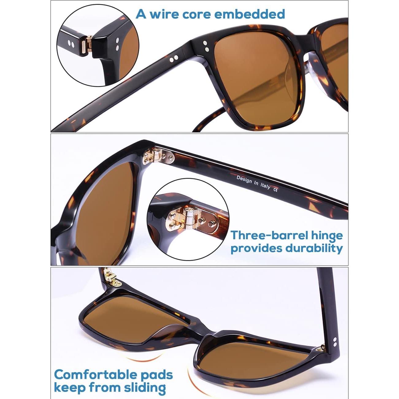 Gafas de sol polarizadas CARFIA UV400 para hombres