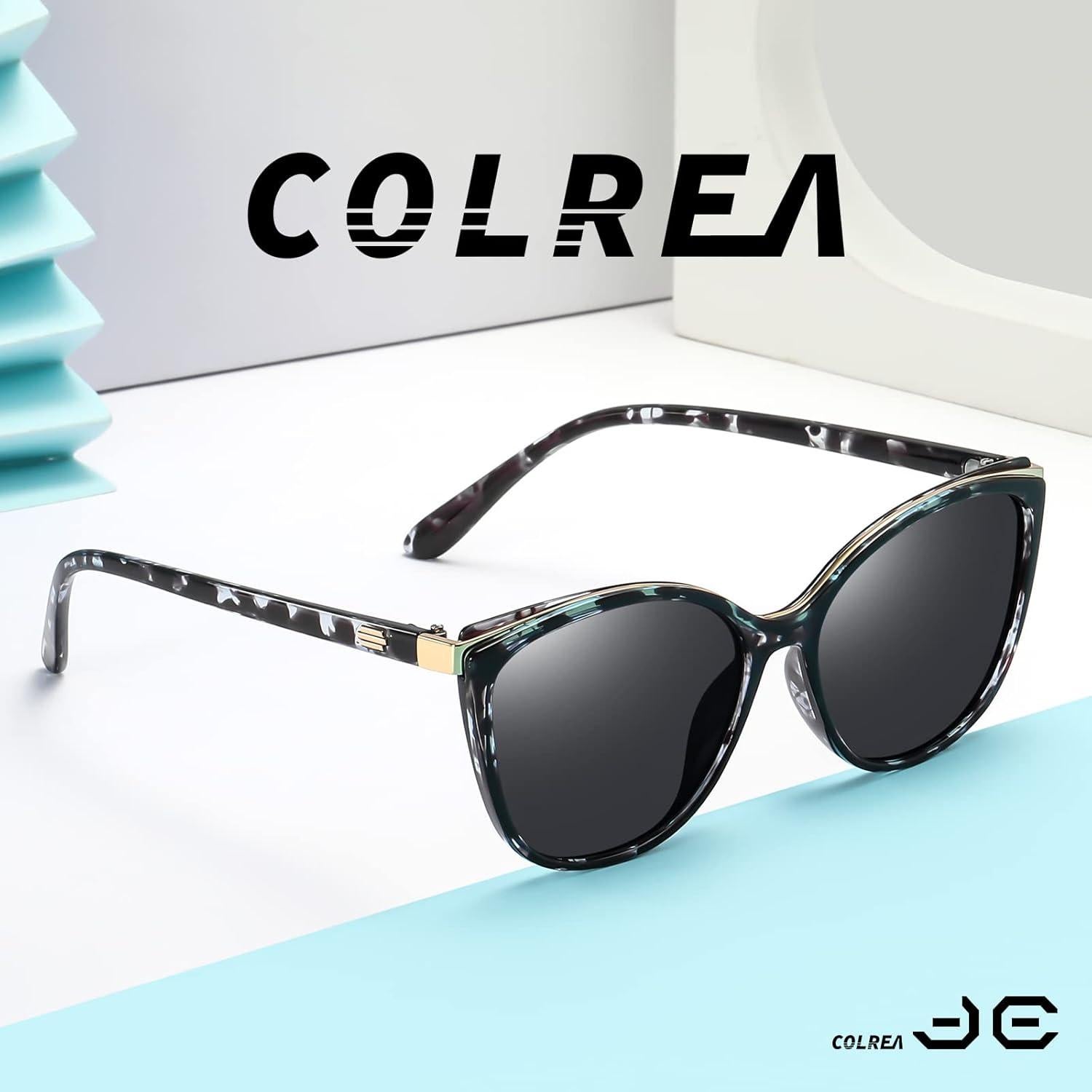 Gafas de sol estilo gato Colrea UV400 para mujeres