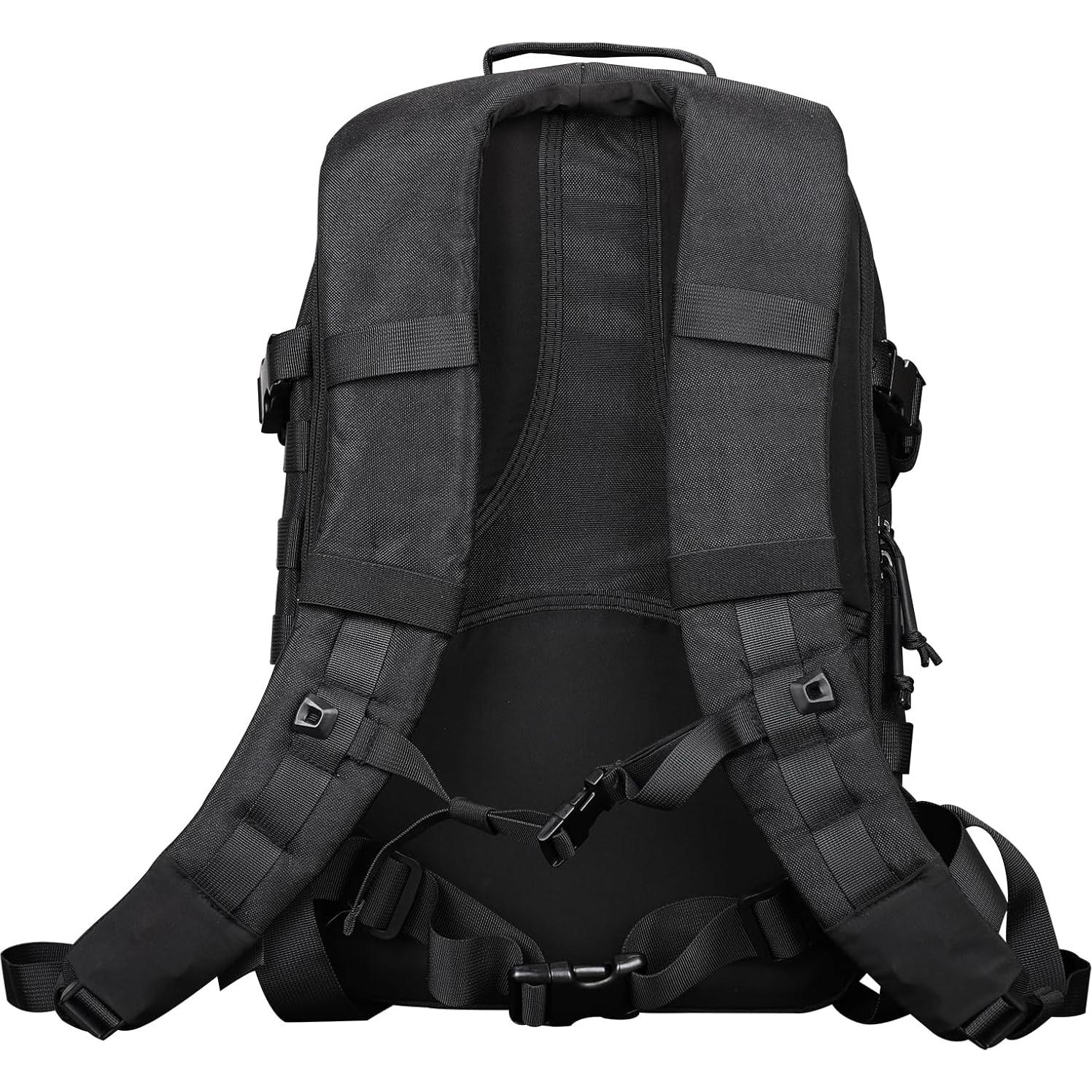 Mochila Táctica Militar Jw-130 24L Ergonomía y Molle
