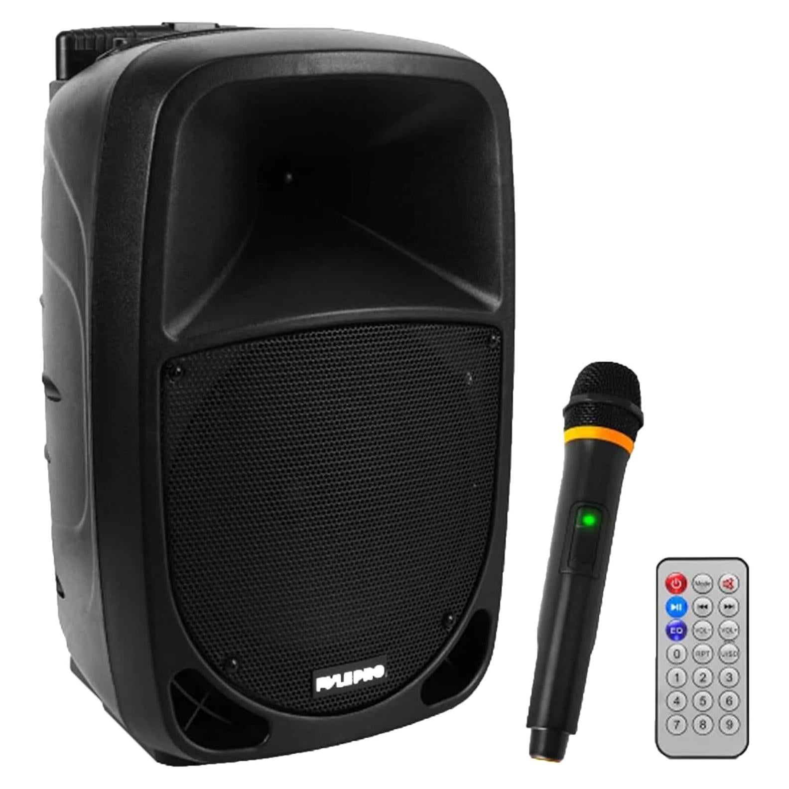 Altavoz PA Pyle PSBT105A 1000W Bluetooth 10'' Batería