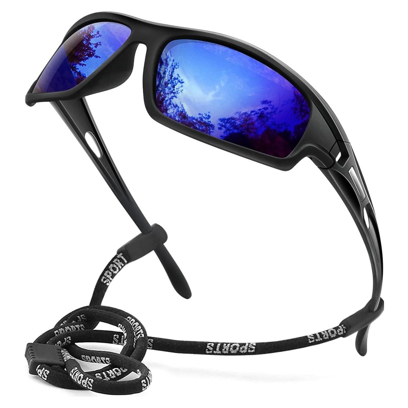 Gafas de sol deportivas AWGSEE polarizadas UV para hombres