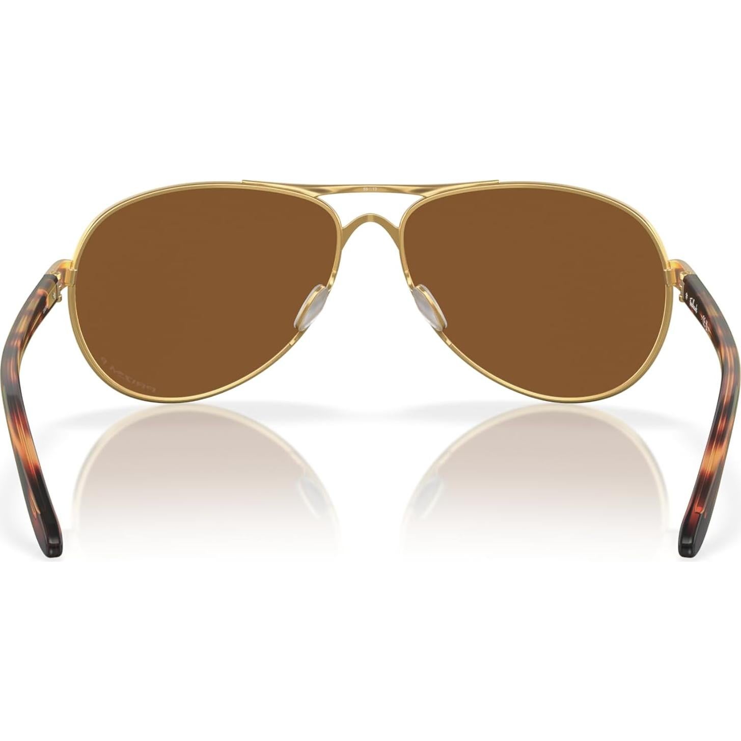 Gafas de sol Aviador Oakley Feedback Oro Satinado 59mm