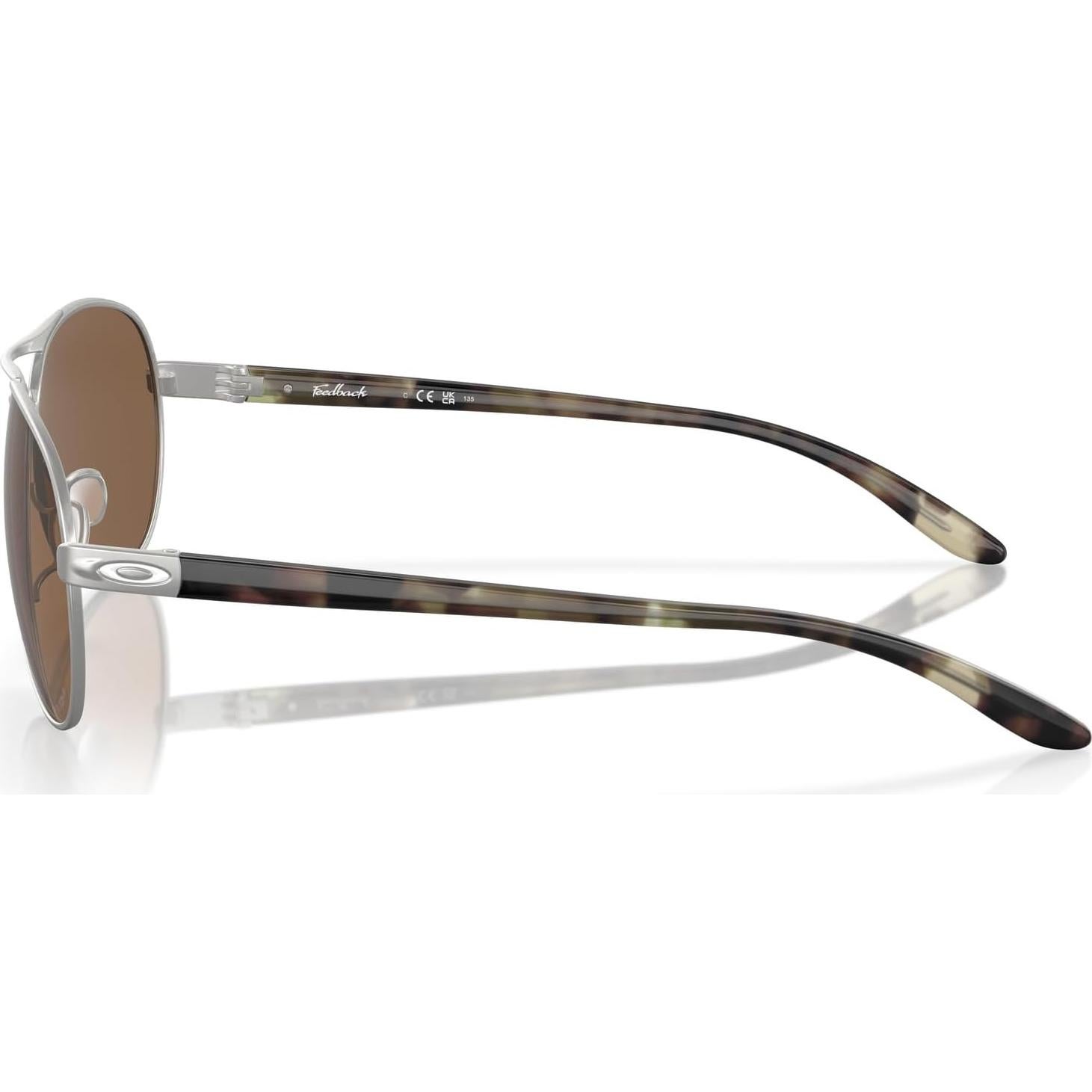 Gafas de sol Oakley OO4079 Feedback Aviador Cromo Bronce