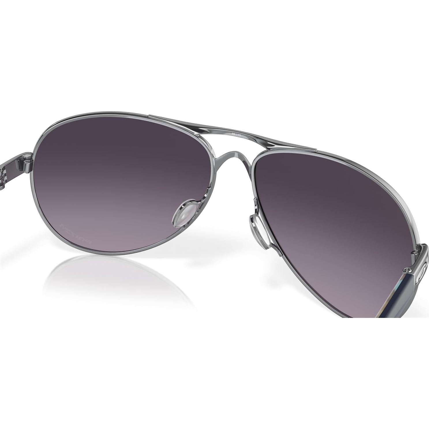 Gafas de sol Oakley Feedback para mujer Cromo Prizm gris