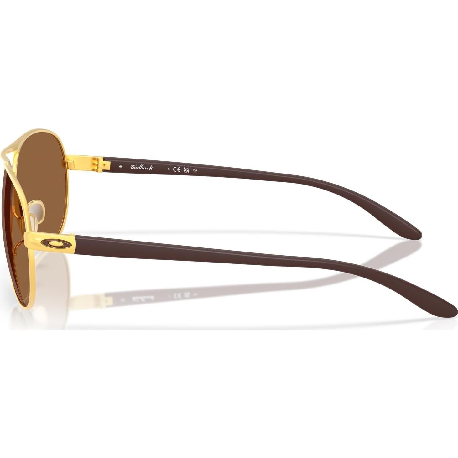 Gafas de sol Oakley OO4079 Feedback Aviador Oro Prizm