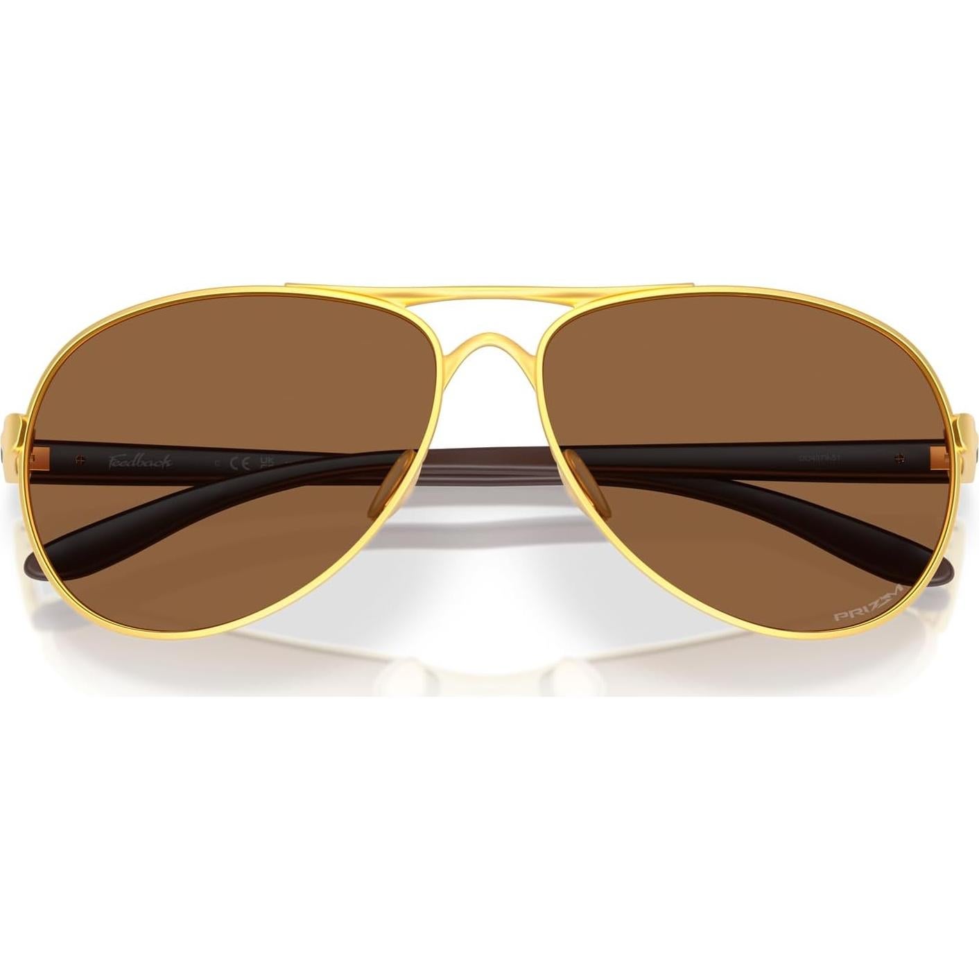 Gafas de sol Oakley OO4079 Feedback Aviador Oro Prizm