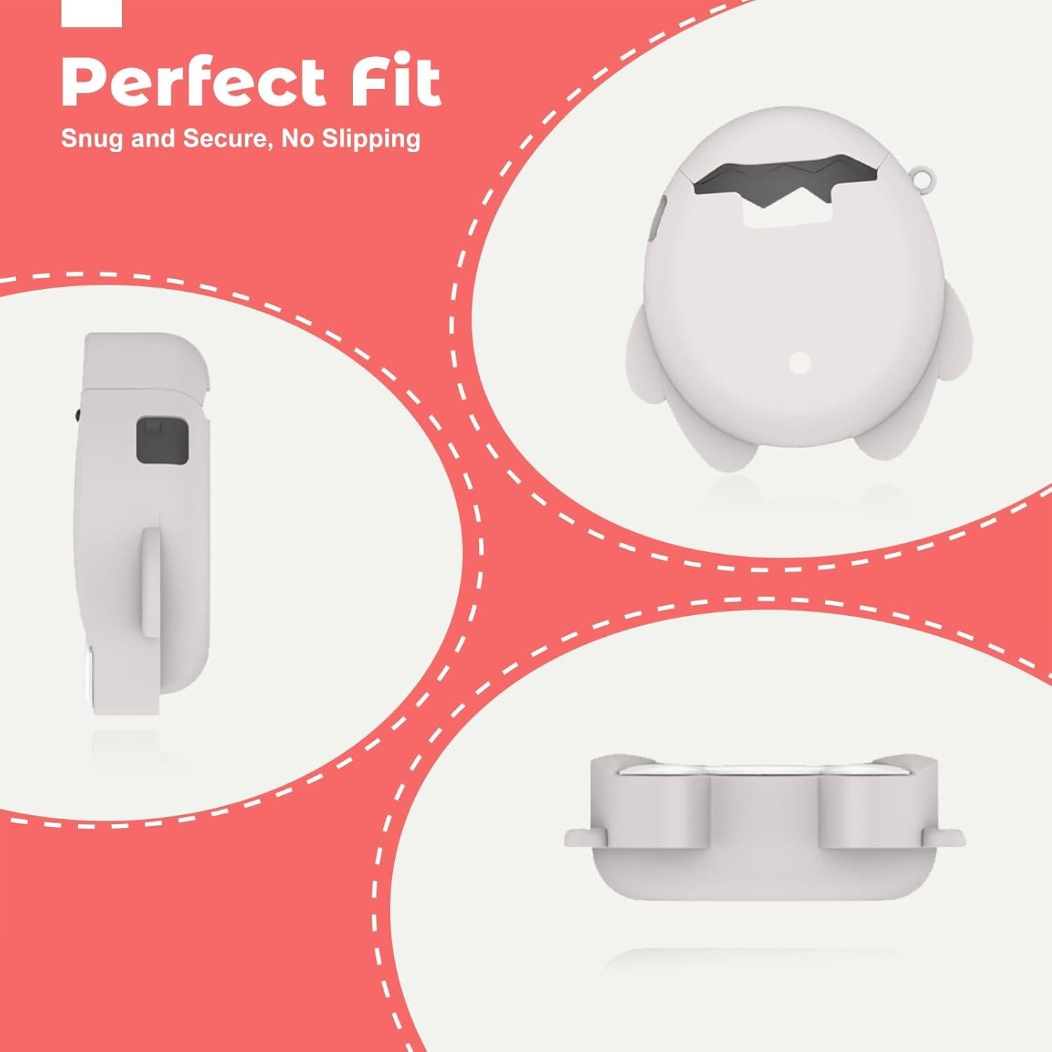 Funda Protectora de Silicona para Tamagotchi Paradise Gris