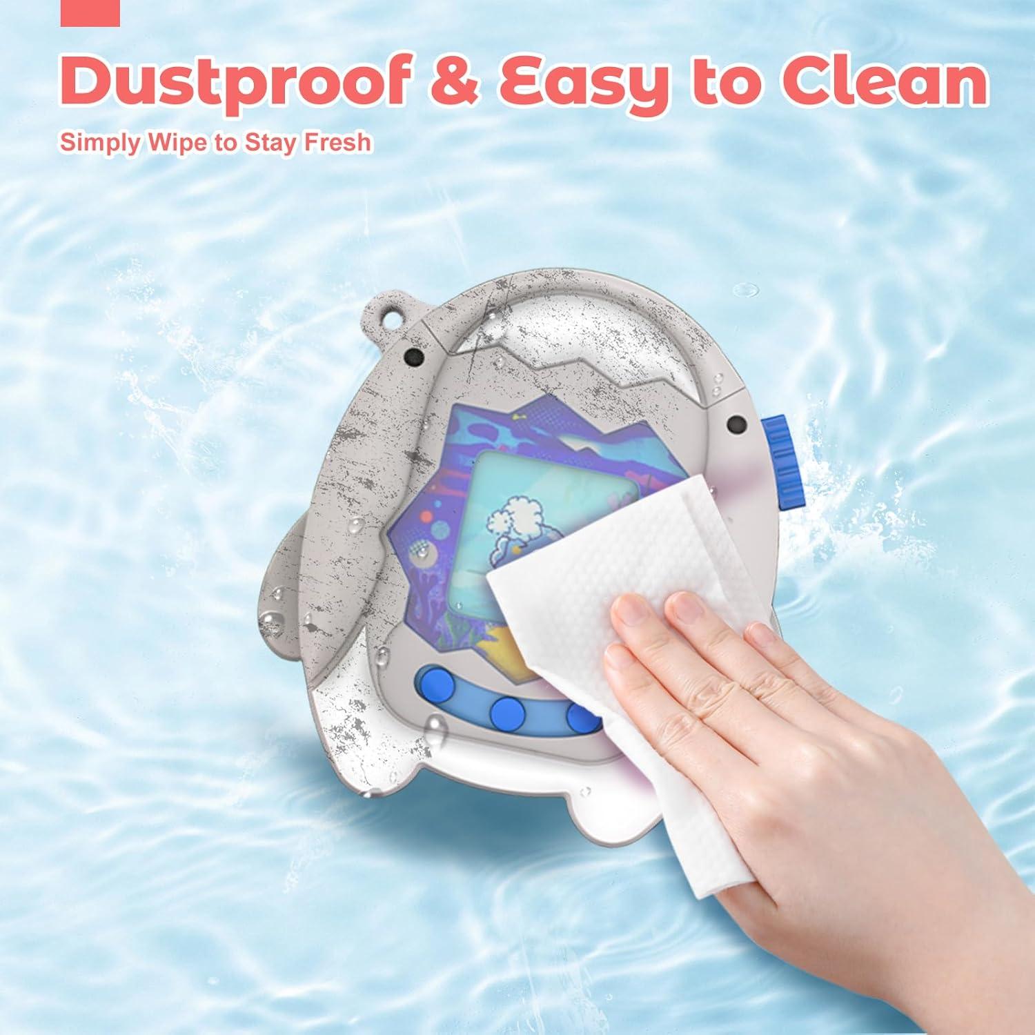 Funda Protectora de Silicona para Tamagotchi Paradise Gris