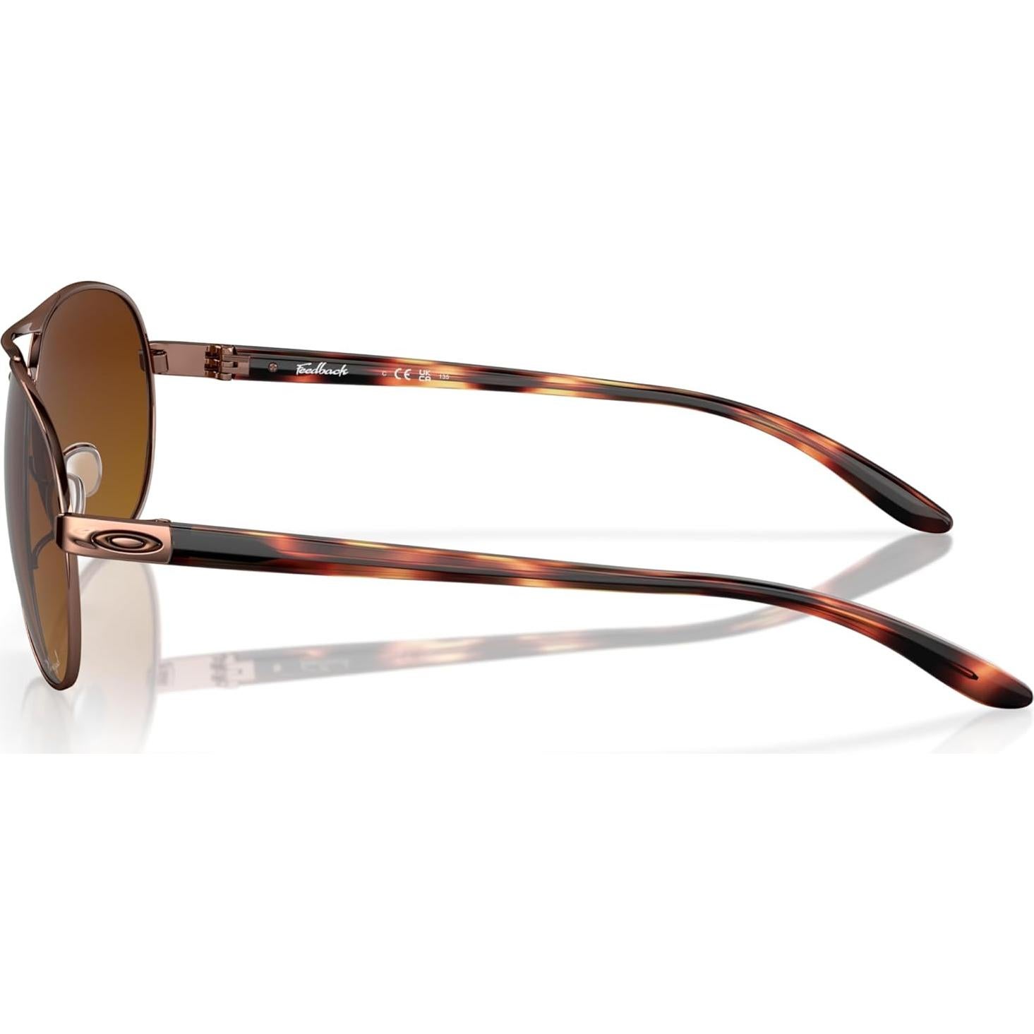 Gafas de sol Oakley Feedback Oro Rosa 59mm Polarizadas