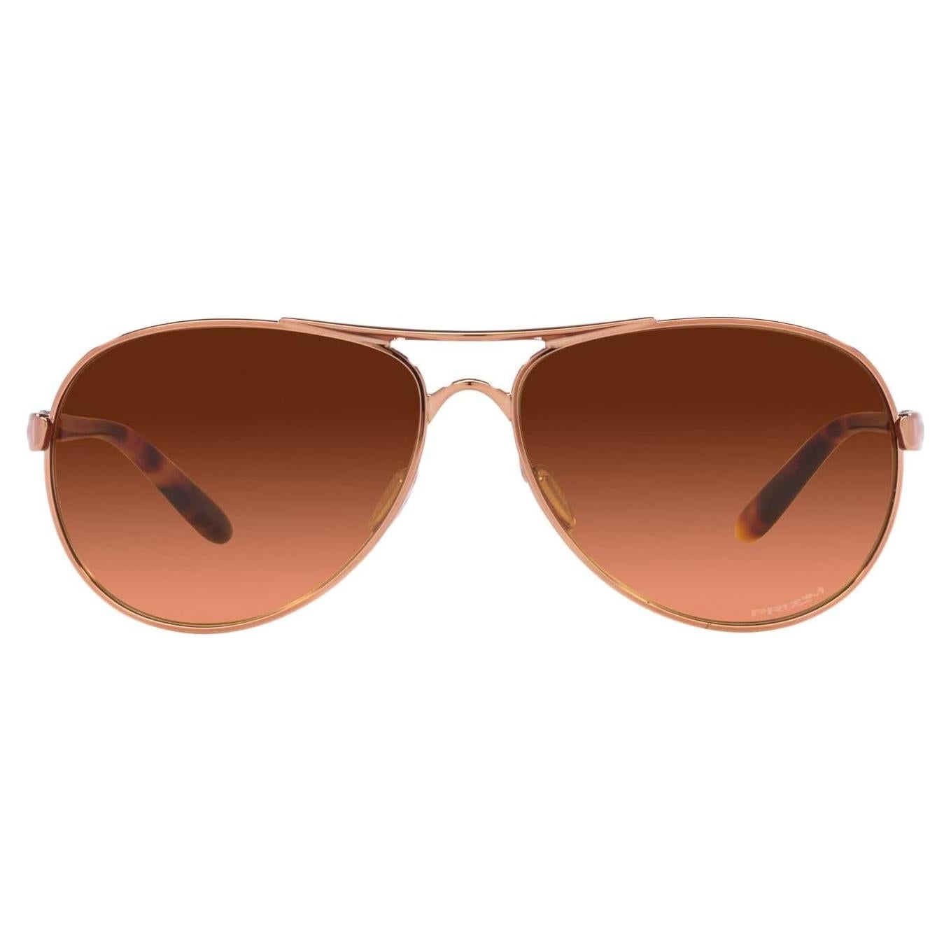 Gafas de sol aviador Oakley OO4079 Oro Rosa Degradado