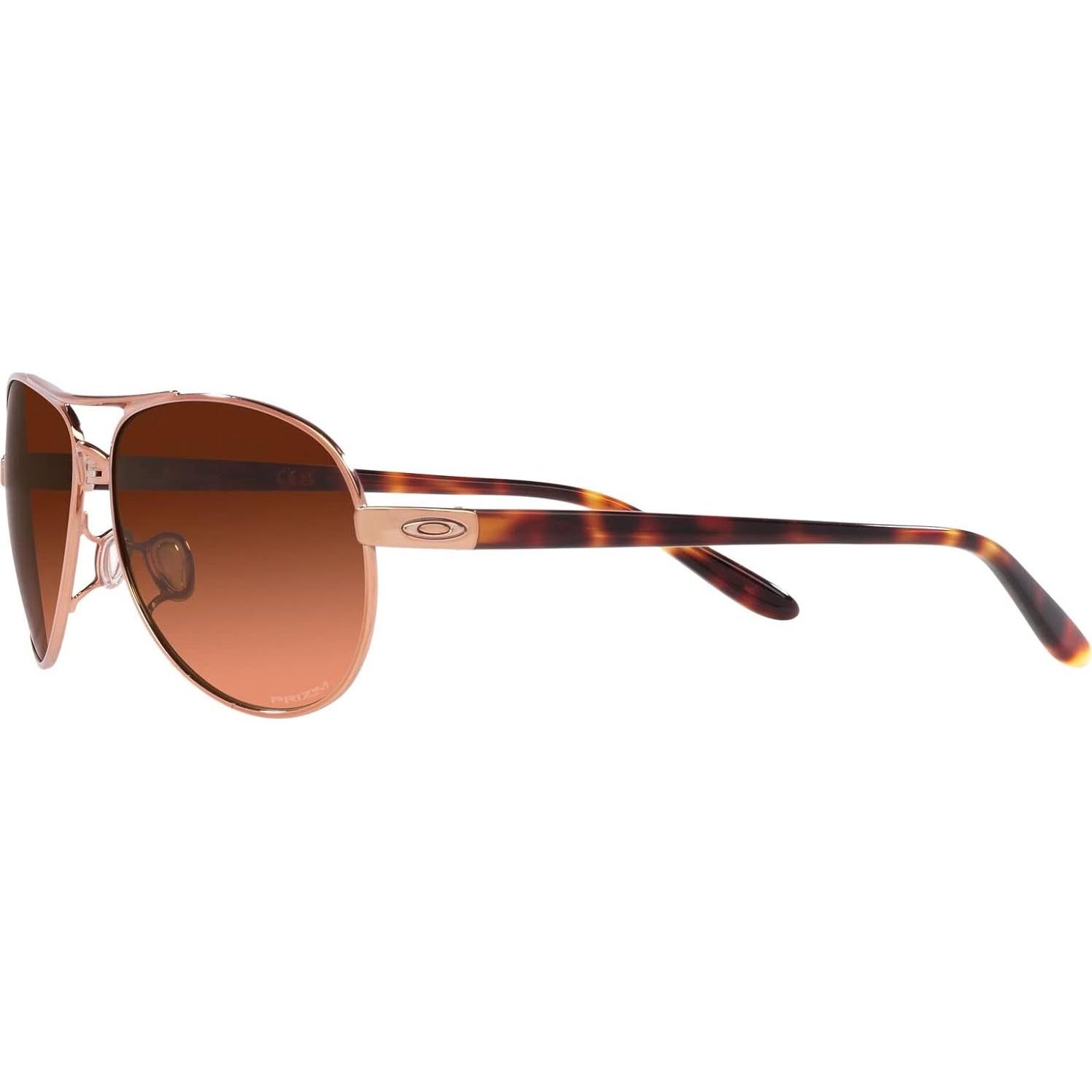 Gafas de sol aviador Oakley OO4079 Oro Rosa Degradado