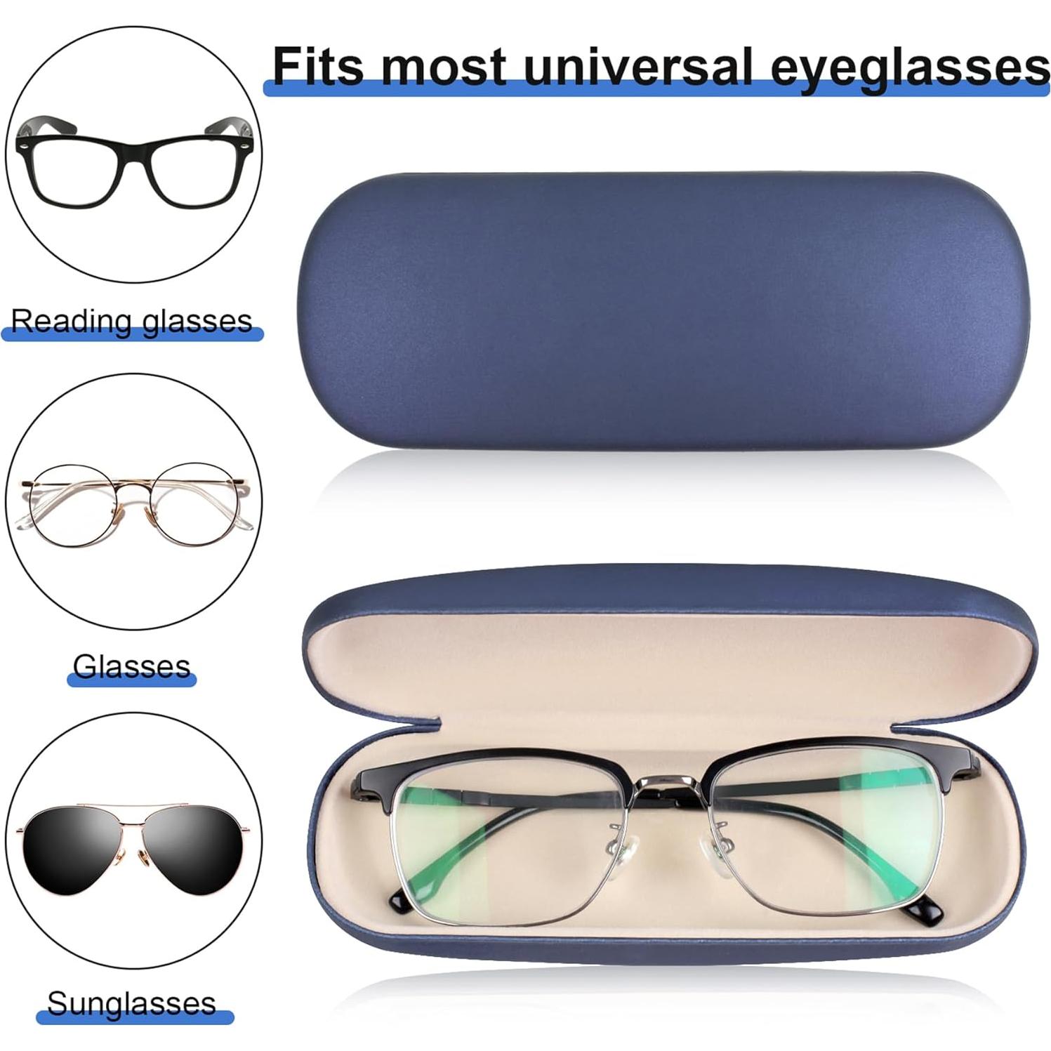 Estuche para Gafas Joyberg FL001, 2 Estuches Duros Azul