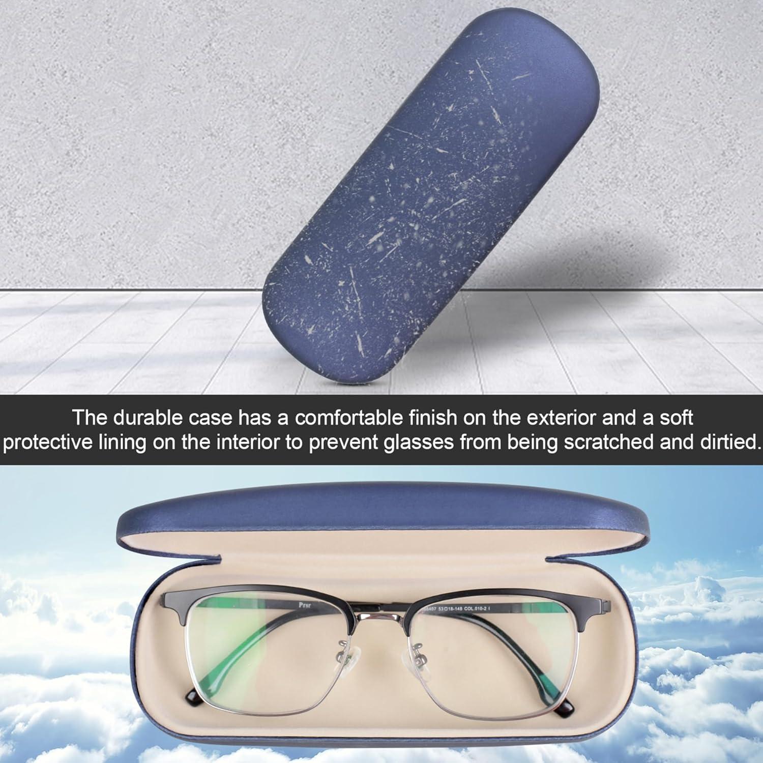 Estuche para Gafas Joyberg FL001, 2 Estuches Duros Azul