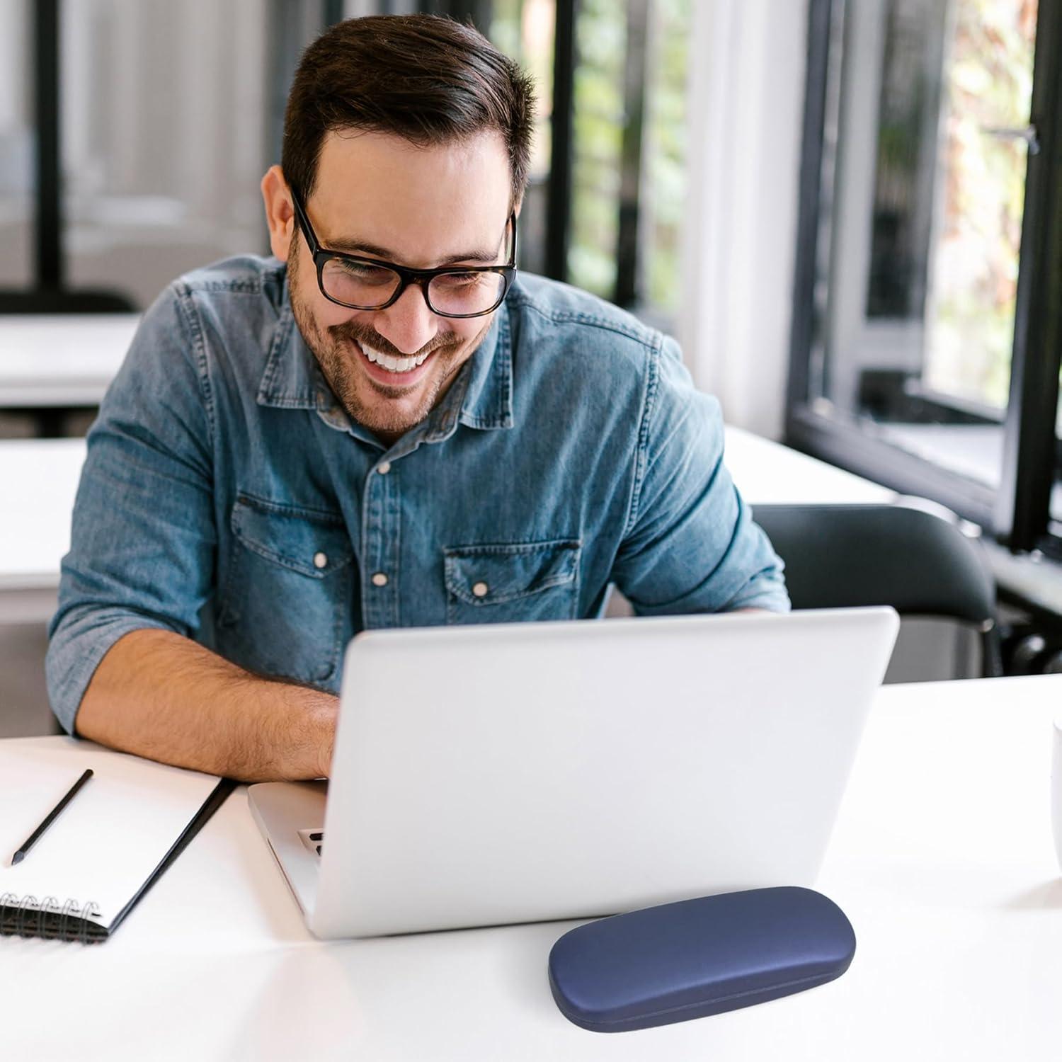 Estuche para Gafas Joyberg FL001, 2 Estuches Duros Azul