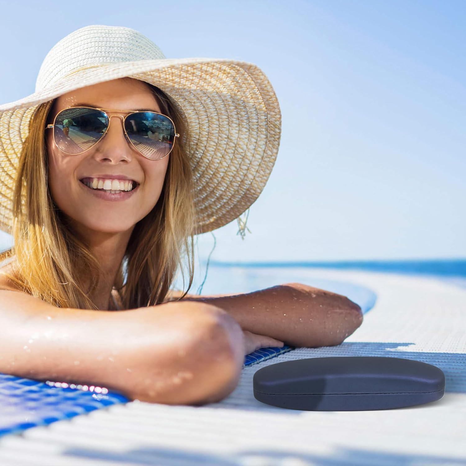 Estuche para Gafas Joyberg FL001, 2 Estuches Duros Azul