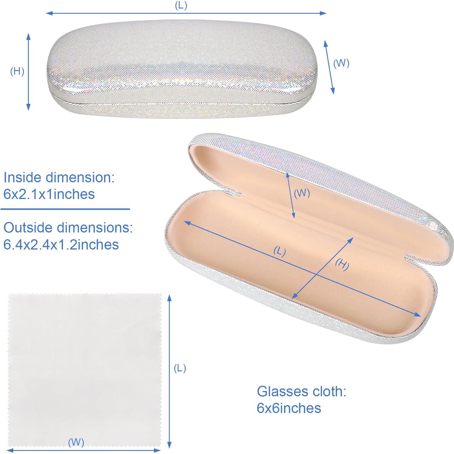 Estuche Duro para Gafas Joyberg - Paquete de 2 - Blanco