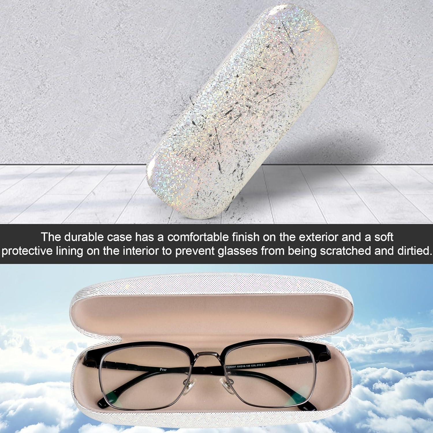 Estuche Duro para Gafas Joyberg - Paquete de 2 - Blanco