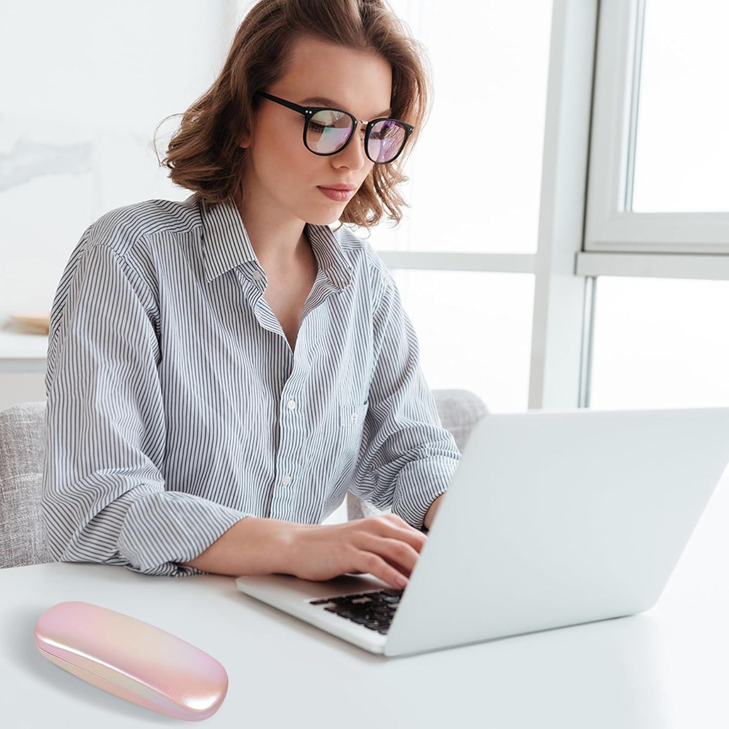 Estuche Duro Joyberg para Gafas - Paquete de 2 con Paño